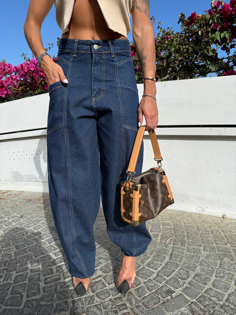 Jeans balloon blue
