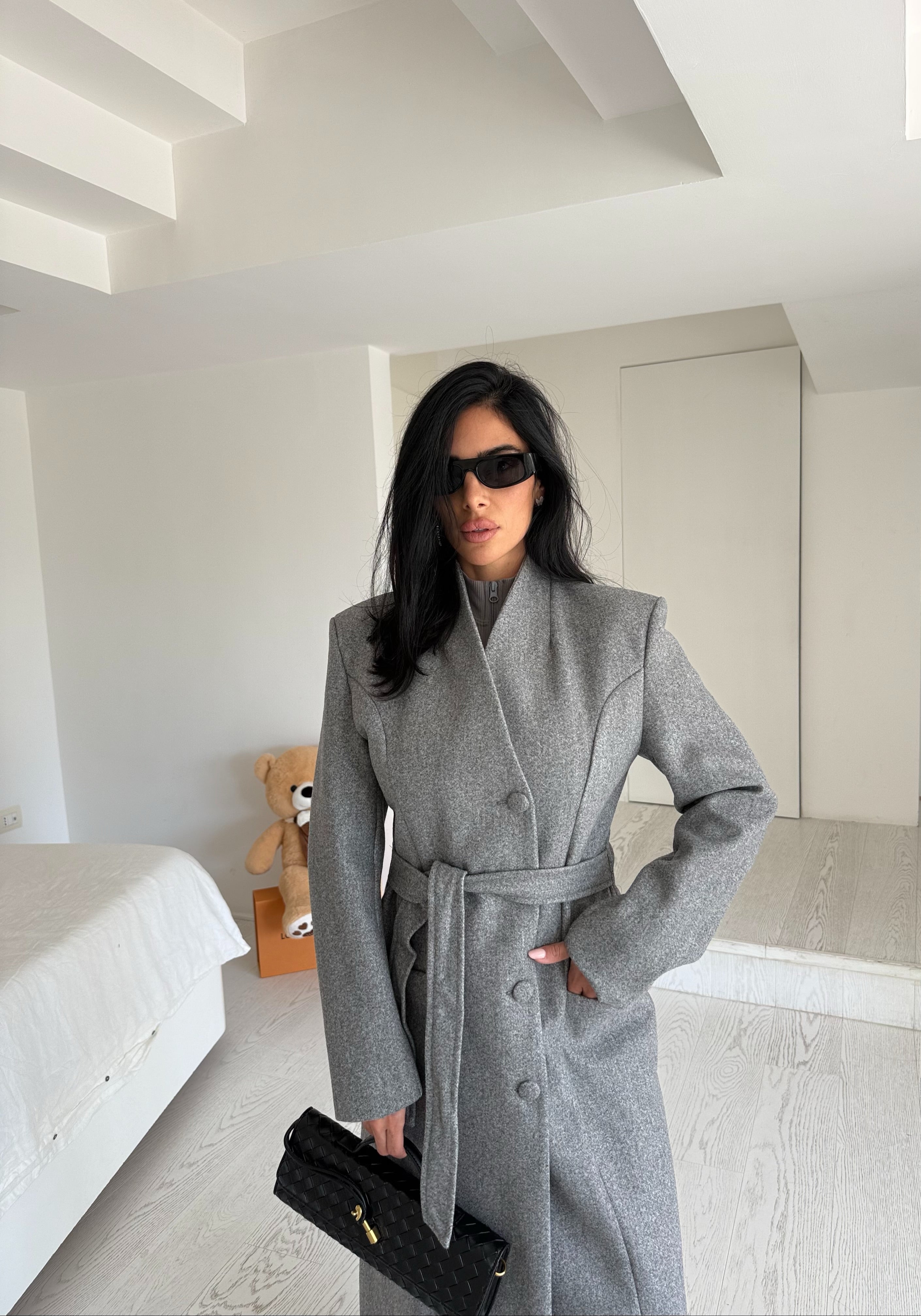 Cappotto chic Grey