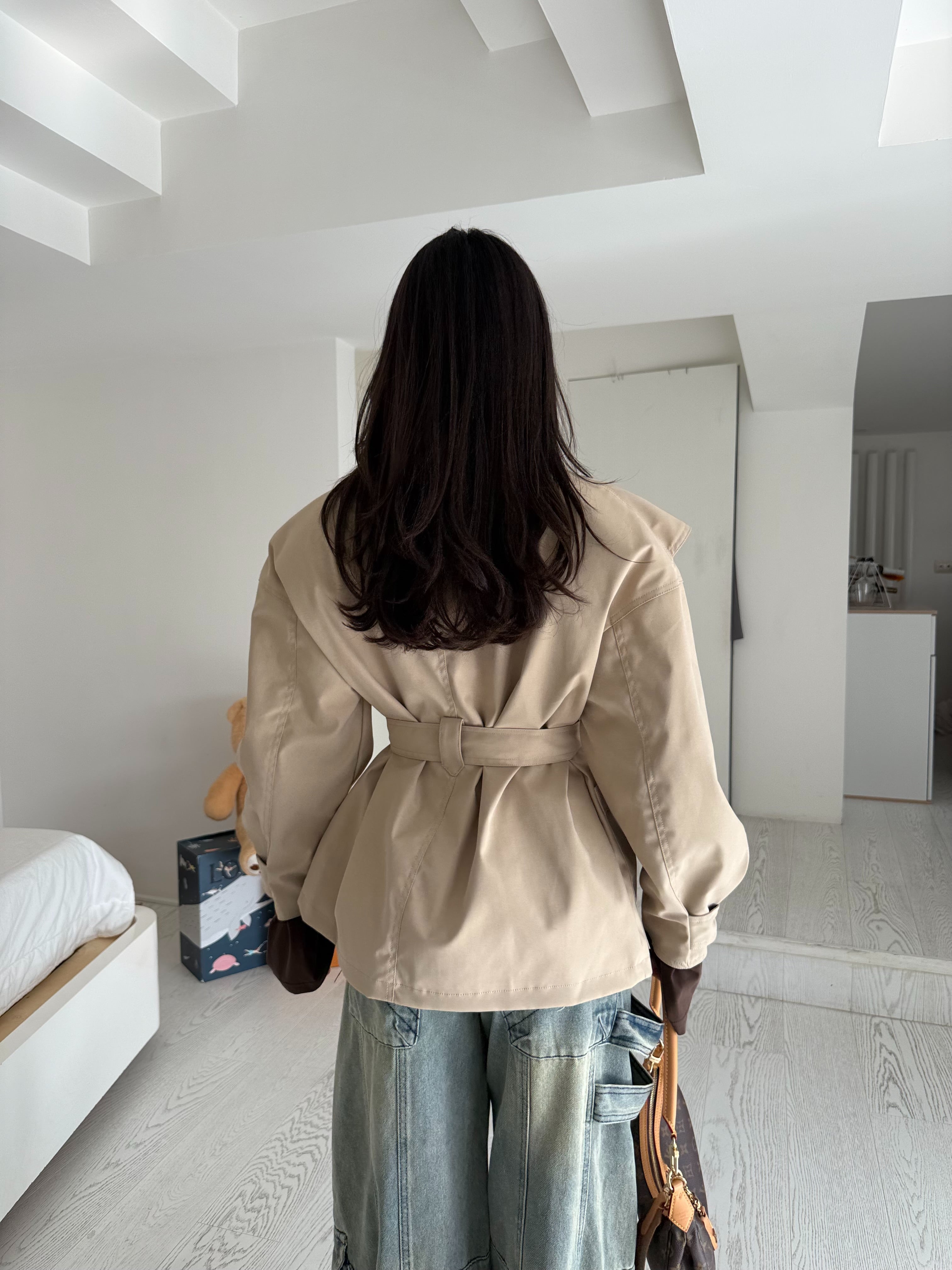 Trench midi Nora beige