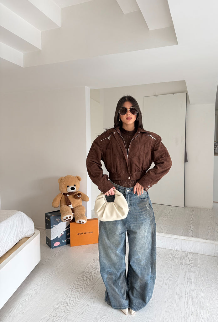 Giubbotto Federica Brown