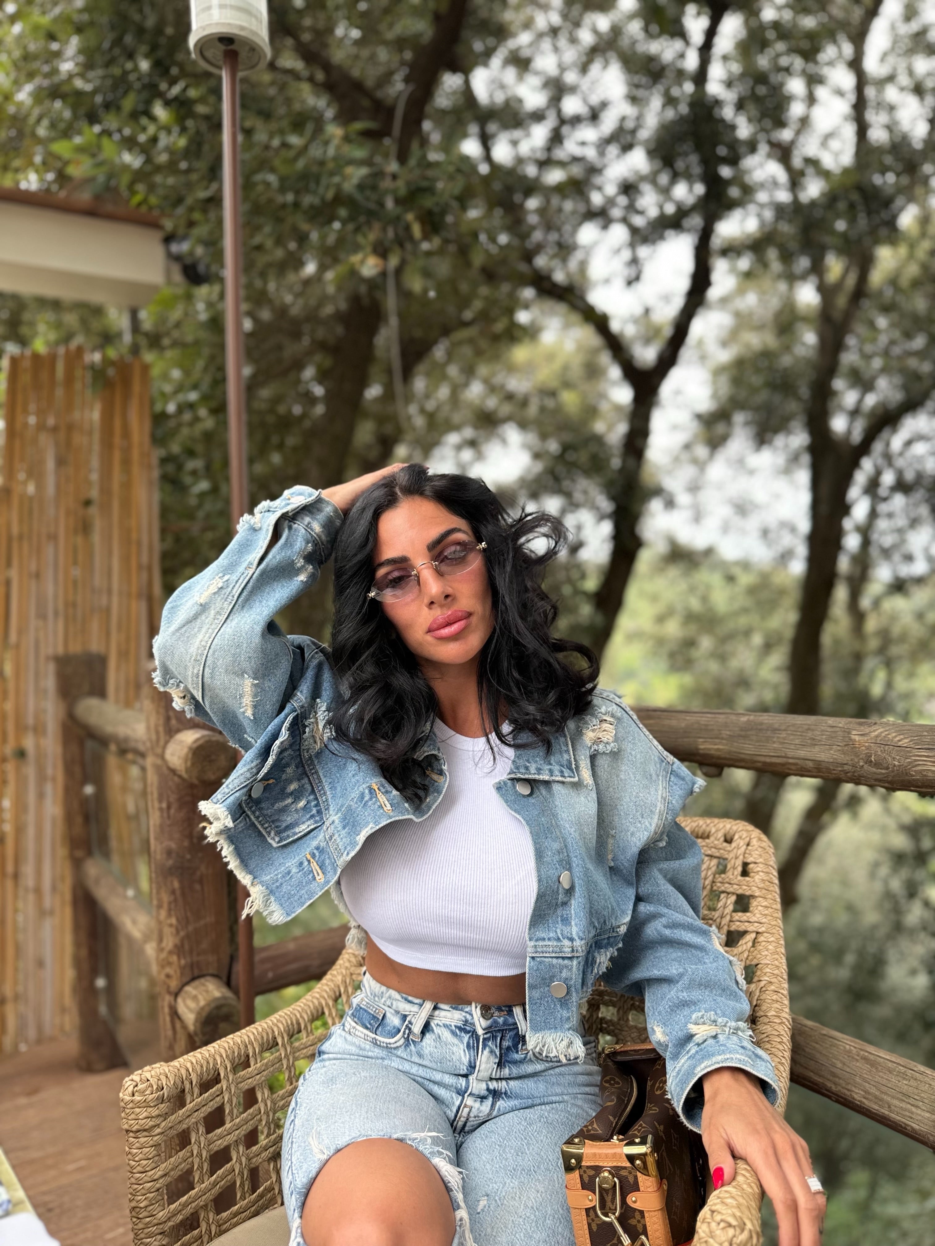 Giubbinetto jeans By lumina