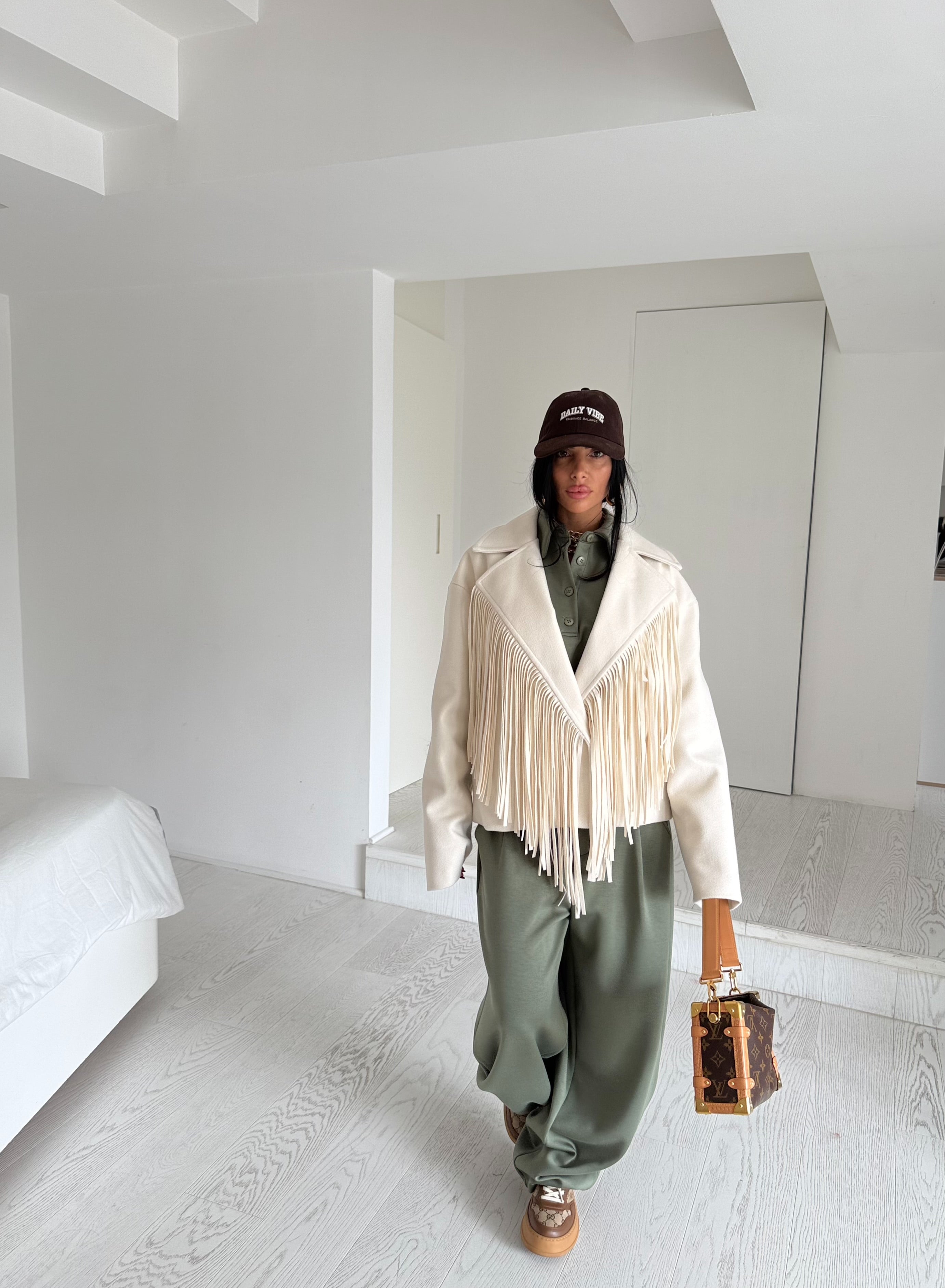 Giubbotto frange by lumina