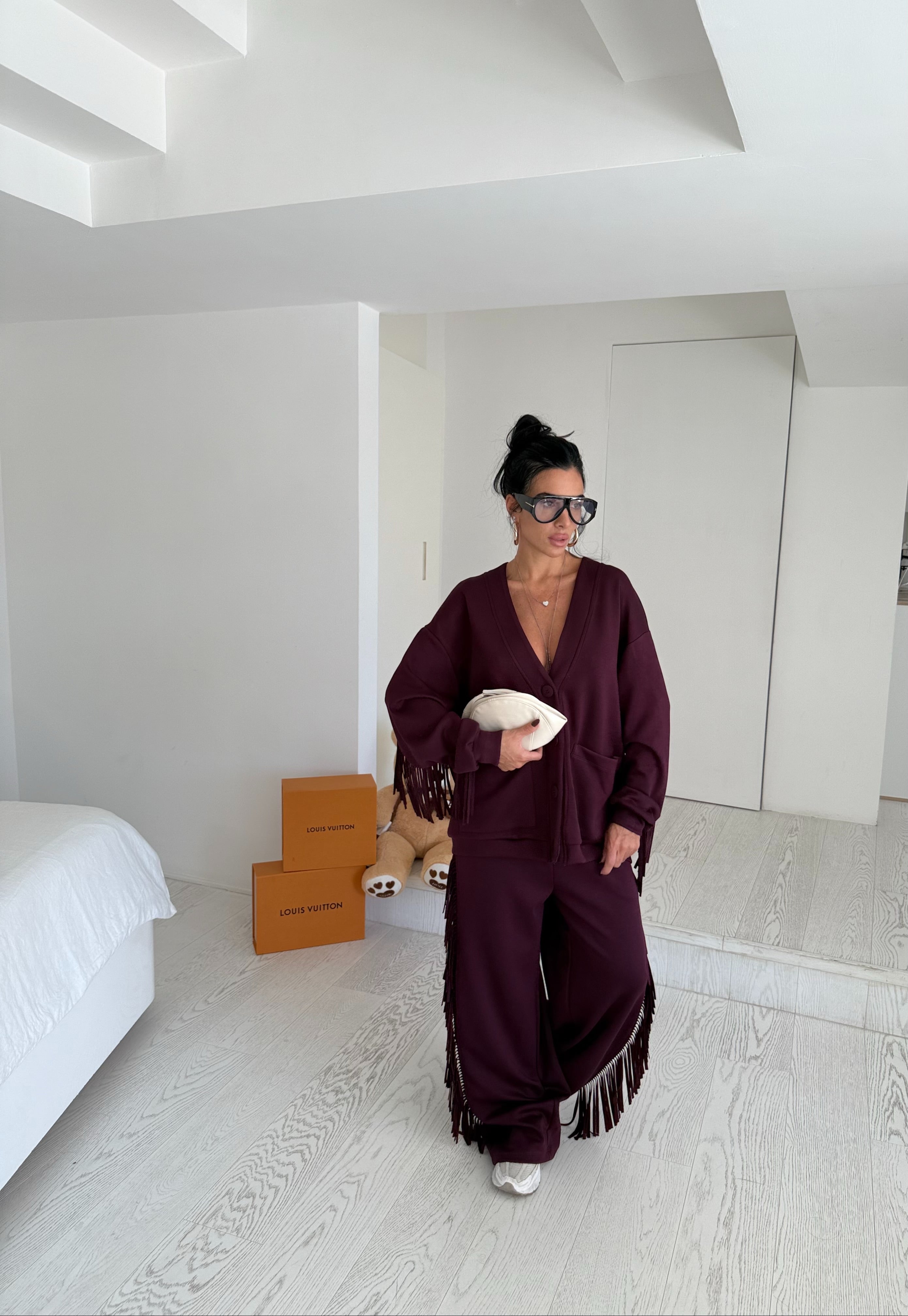 Jogger by lumina bordeaux