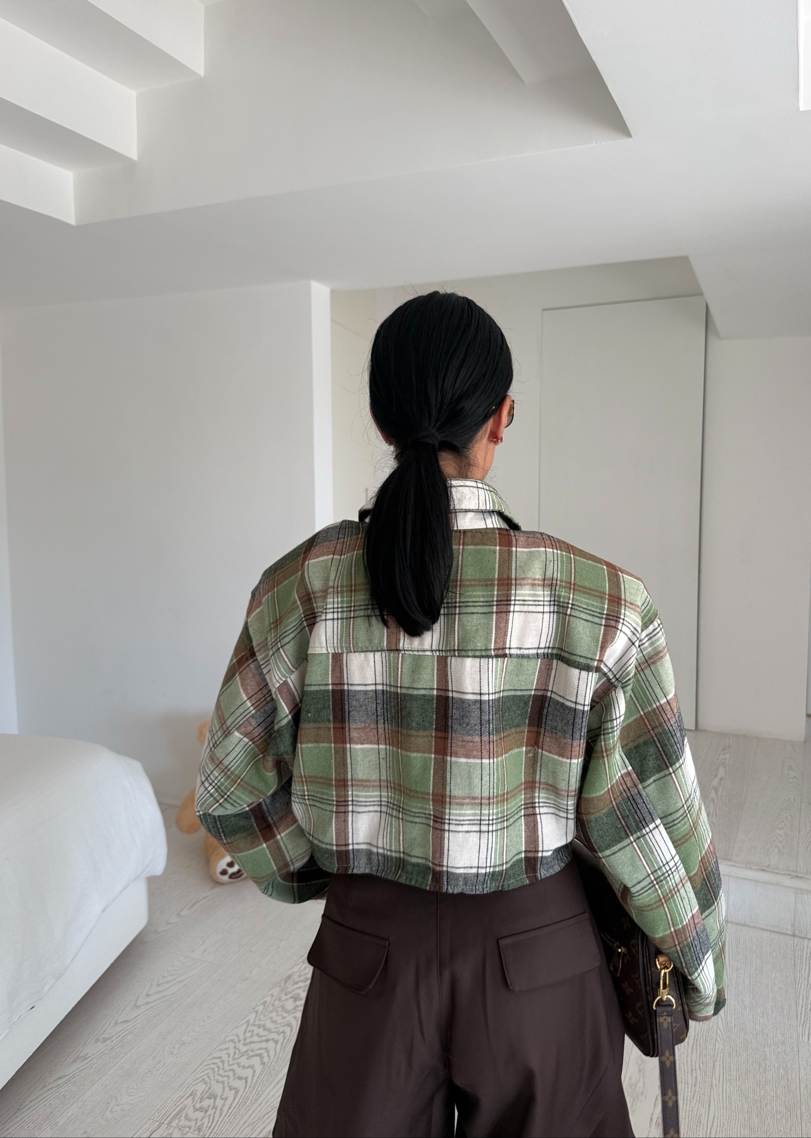 Camicia crop Vania