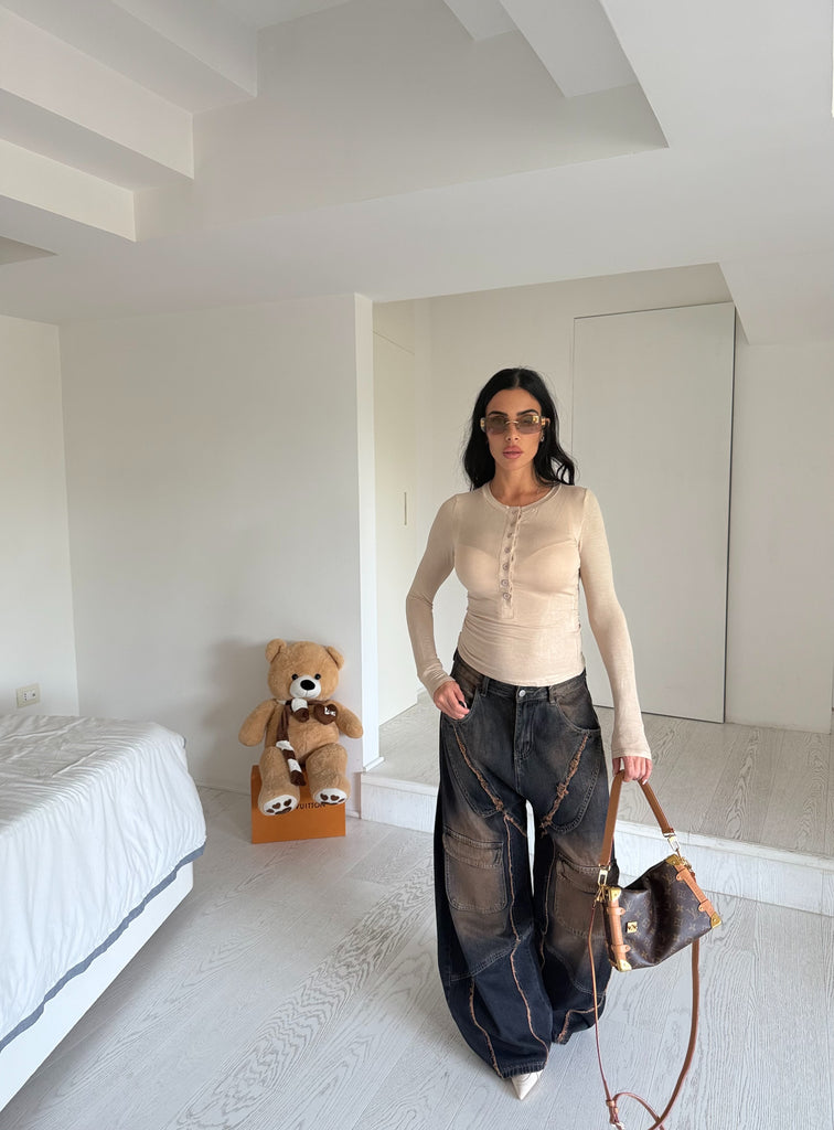 Maglia bottoncini(5colori)