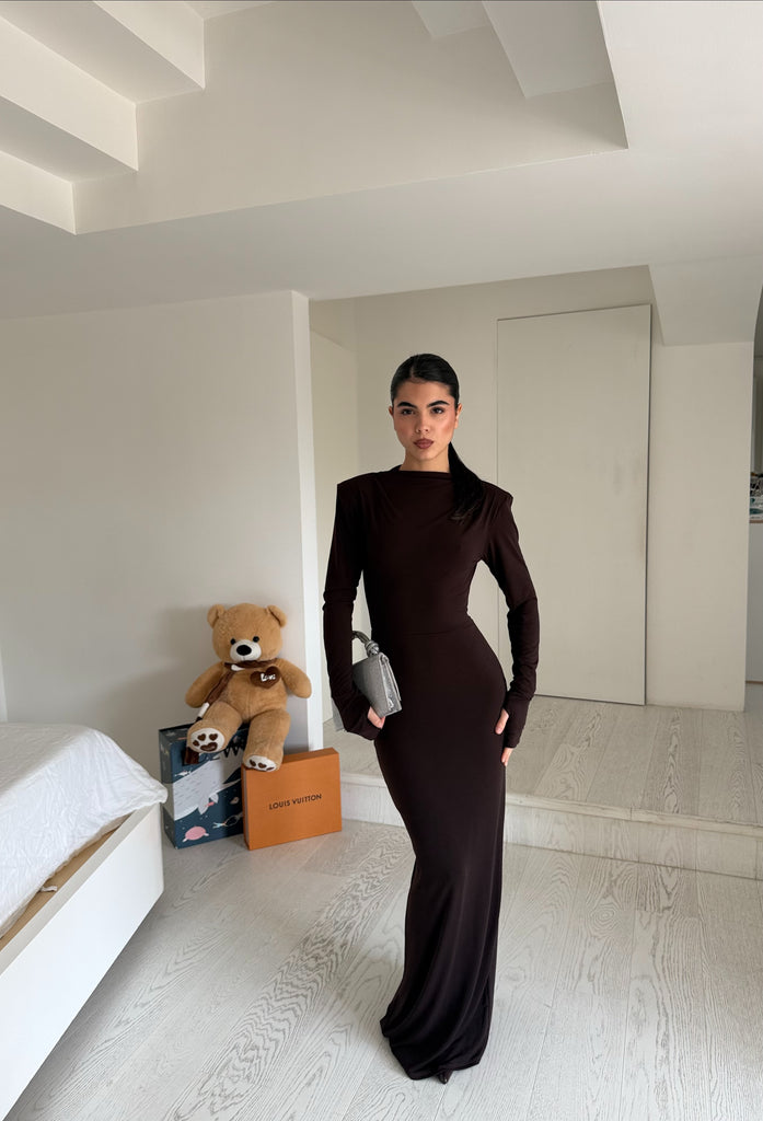 Longdress Fiorella Brown