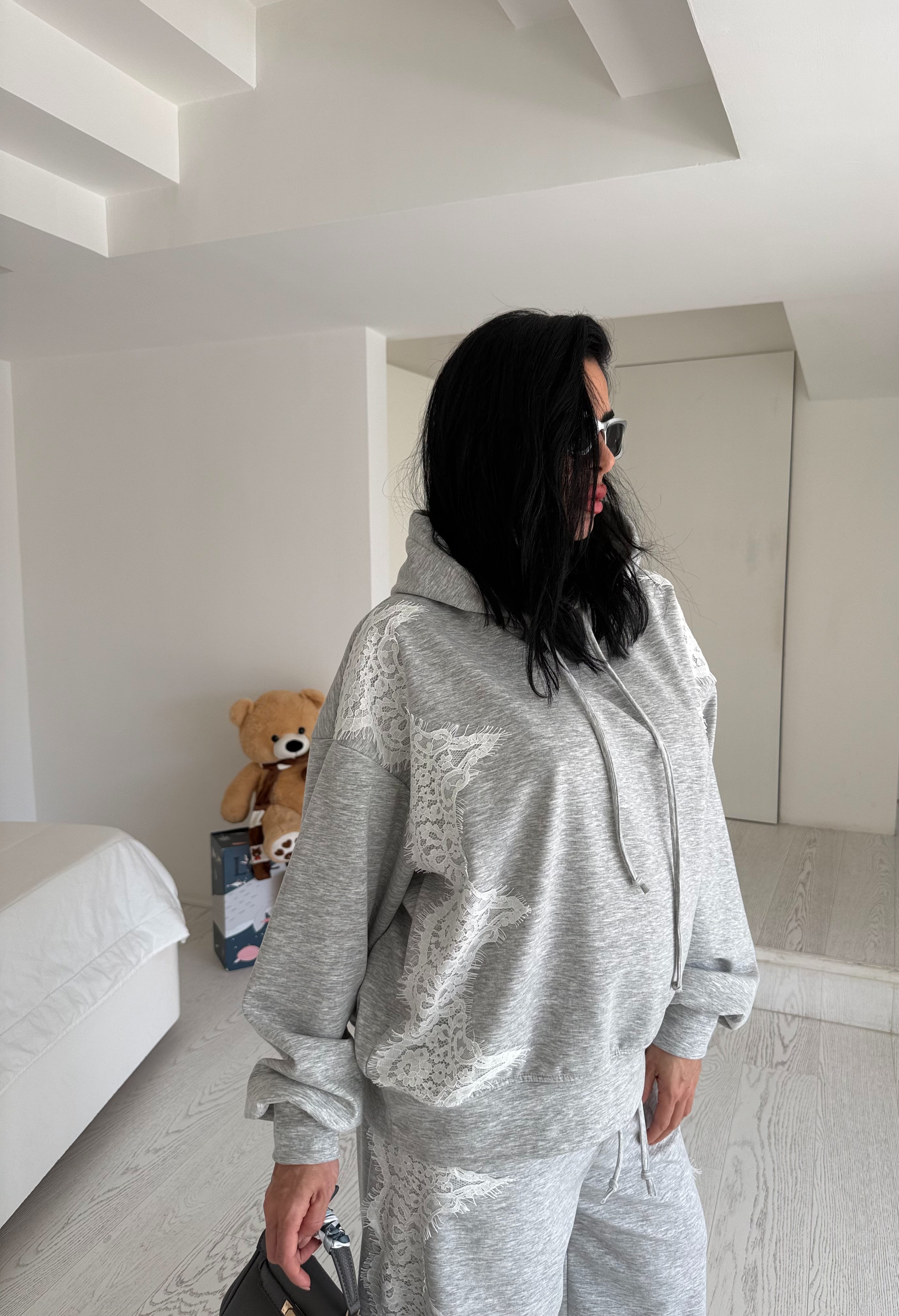 Coord merletto Grey by lumina