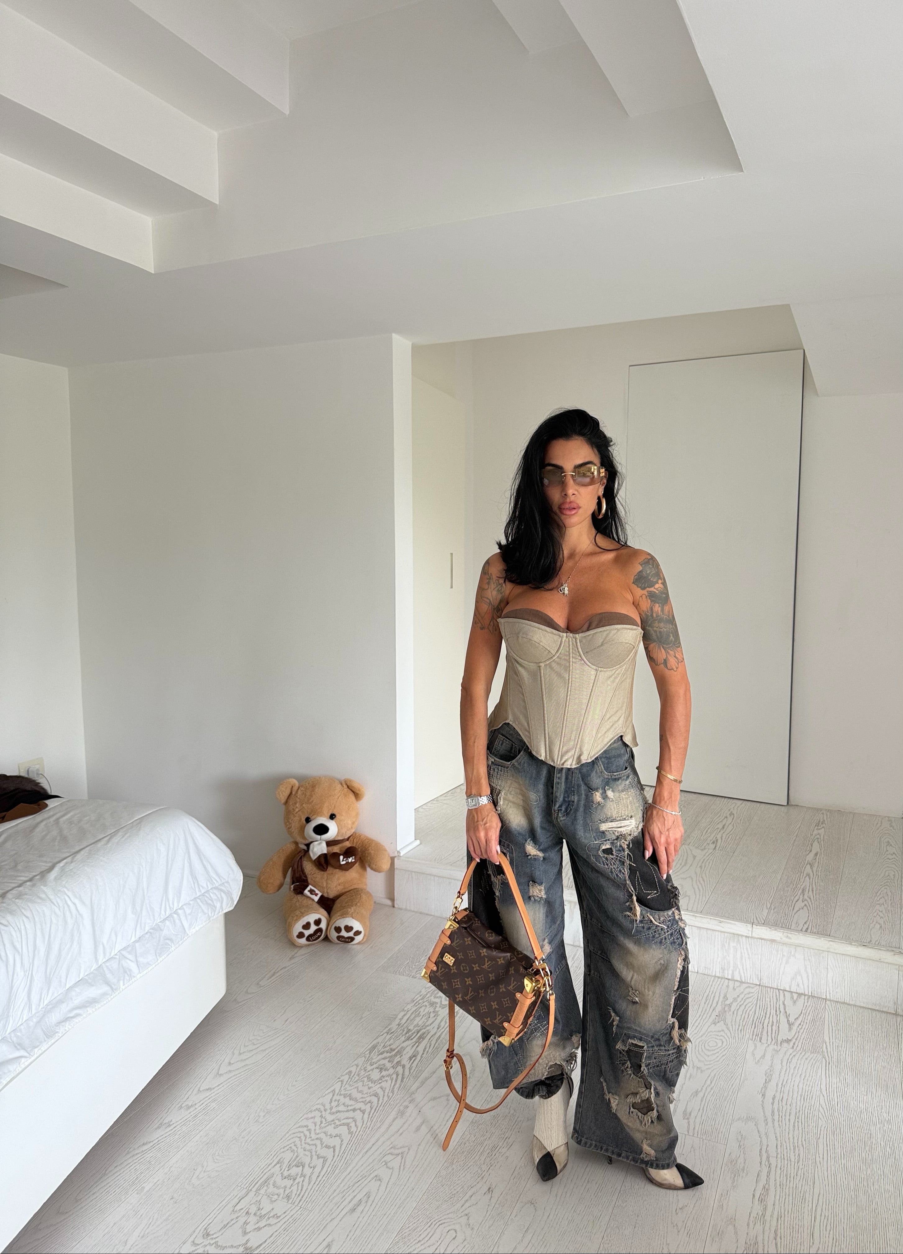 Corpetto Double Brown