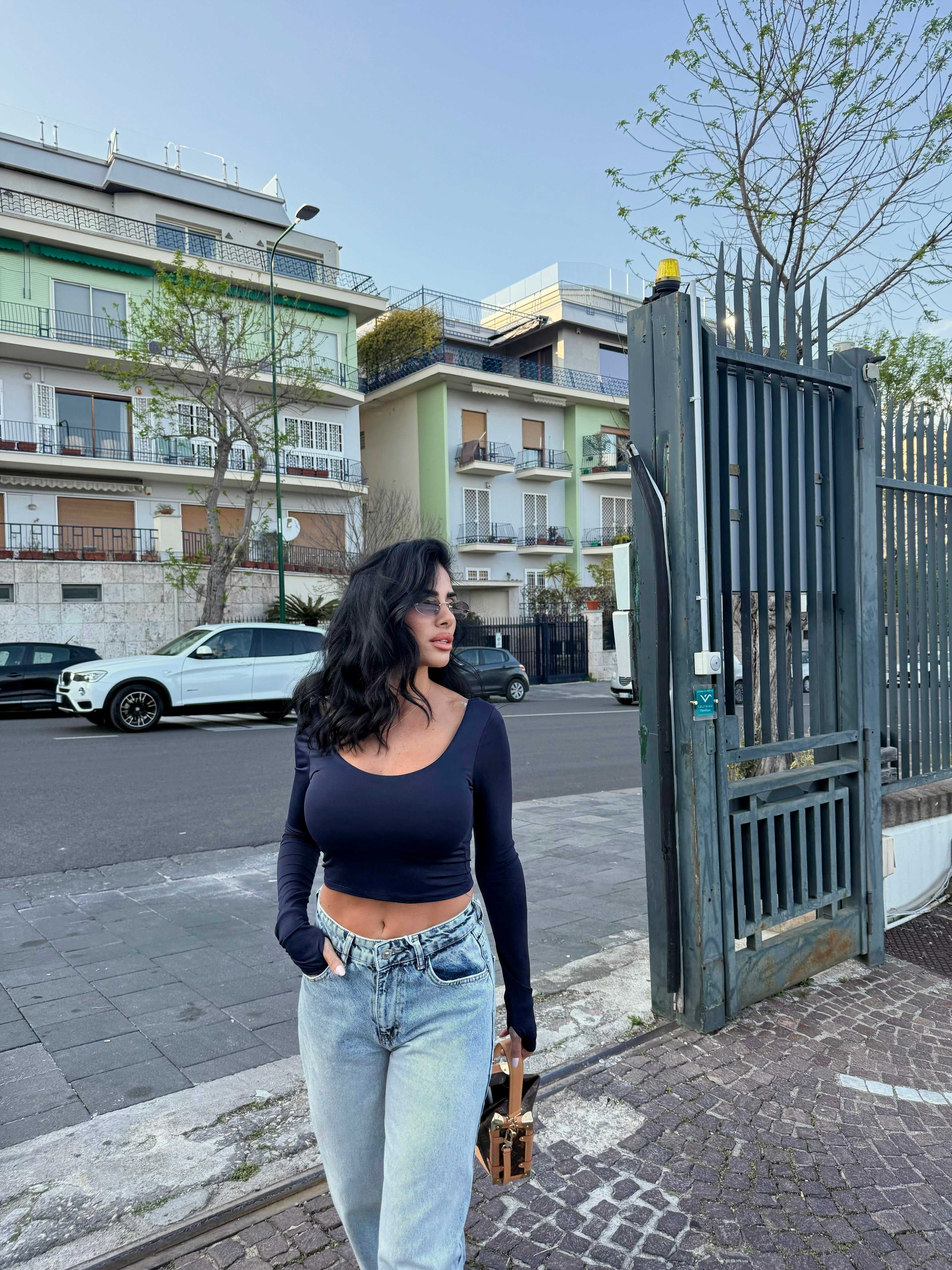 Maglia crop gina(3 colori)