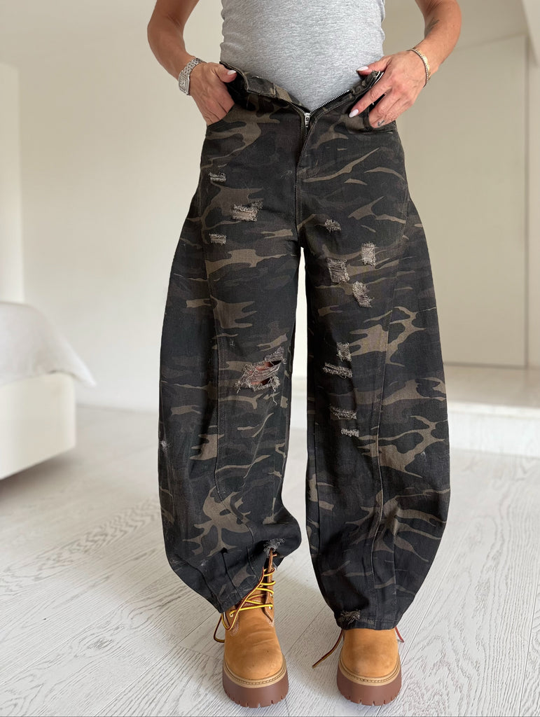Jeans Gilda Camouflage