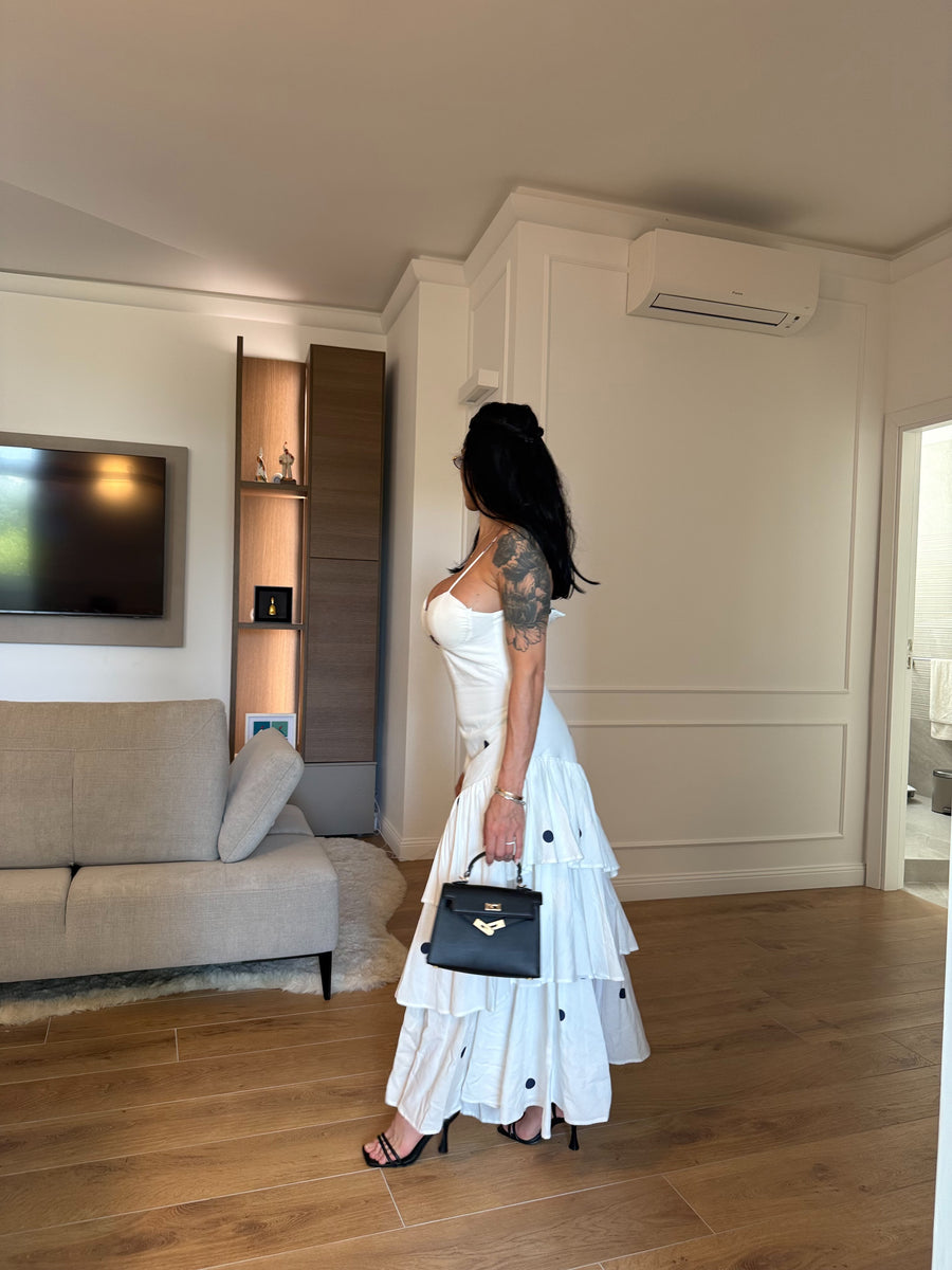 Maxidress pois by lumina
