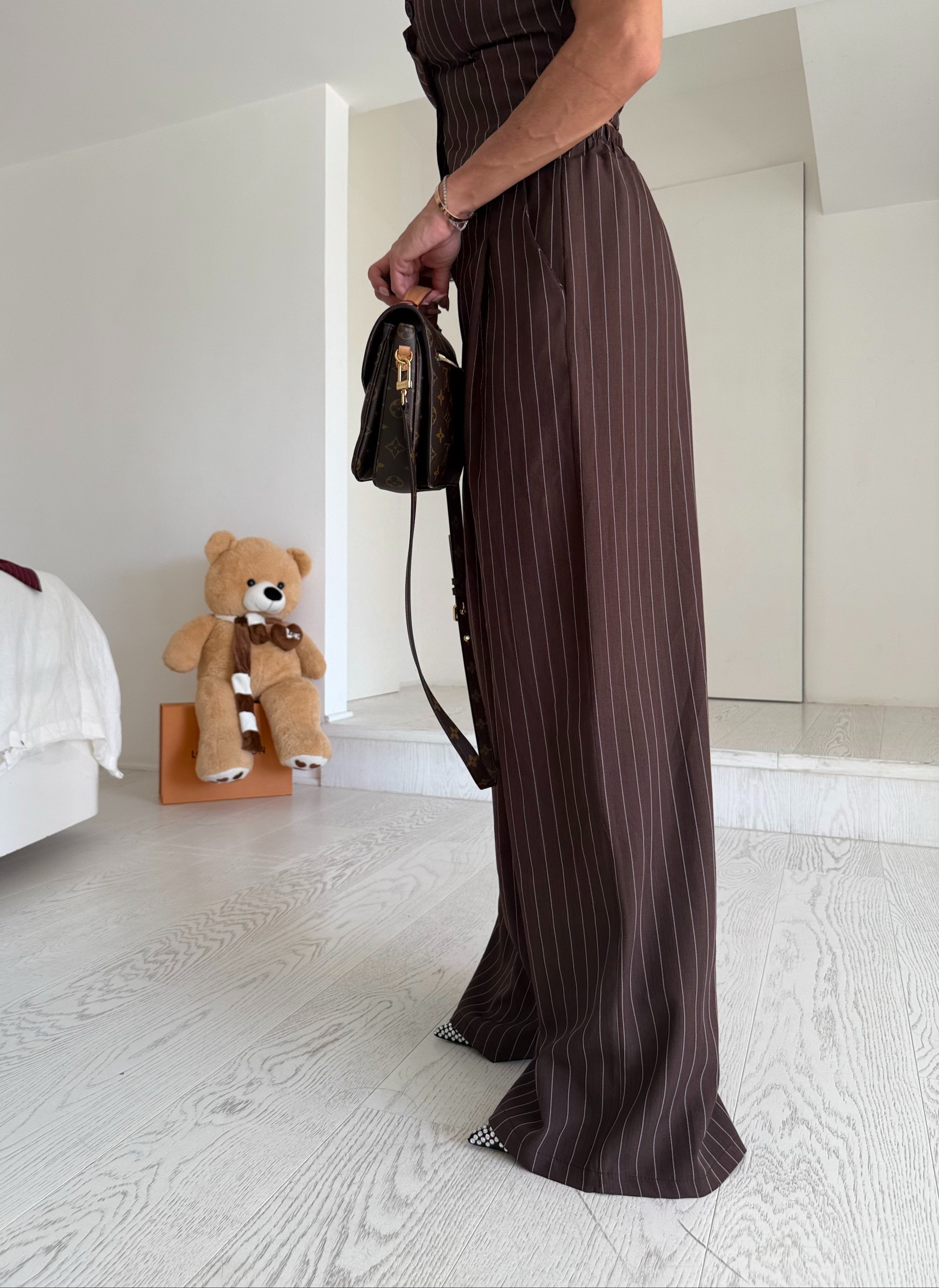 Tailleur gesso Brown