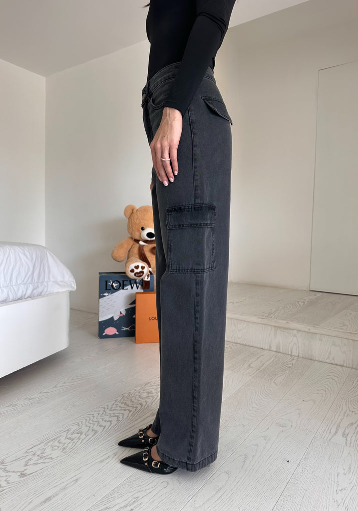 Jeans black By lumina