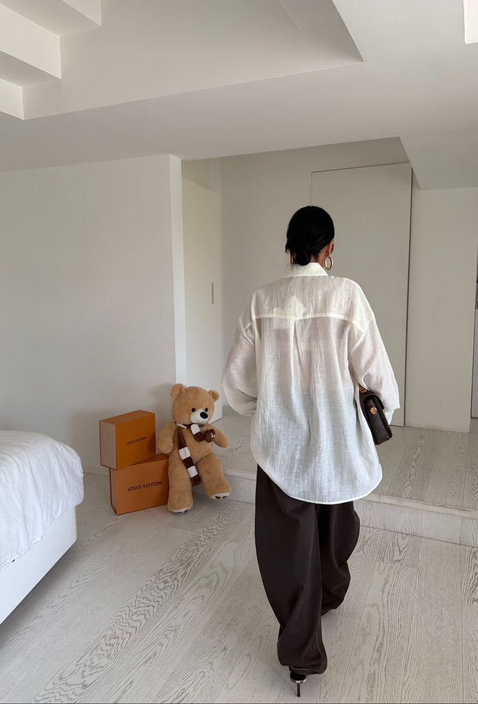 Camicia panna lumina