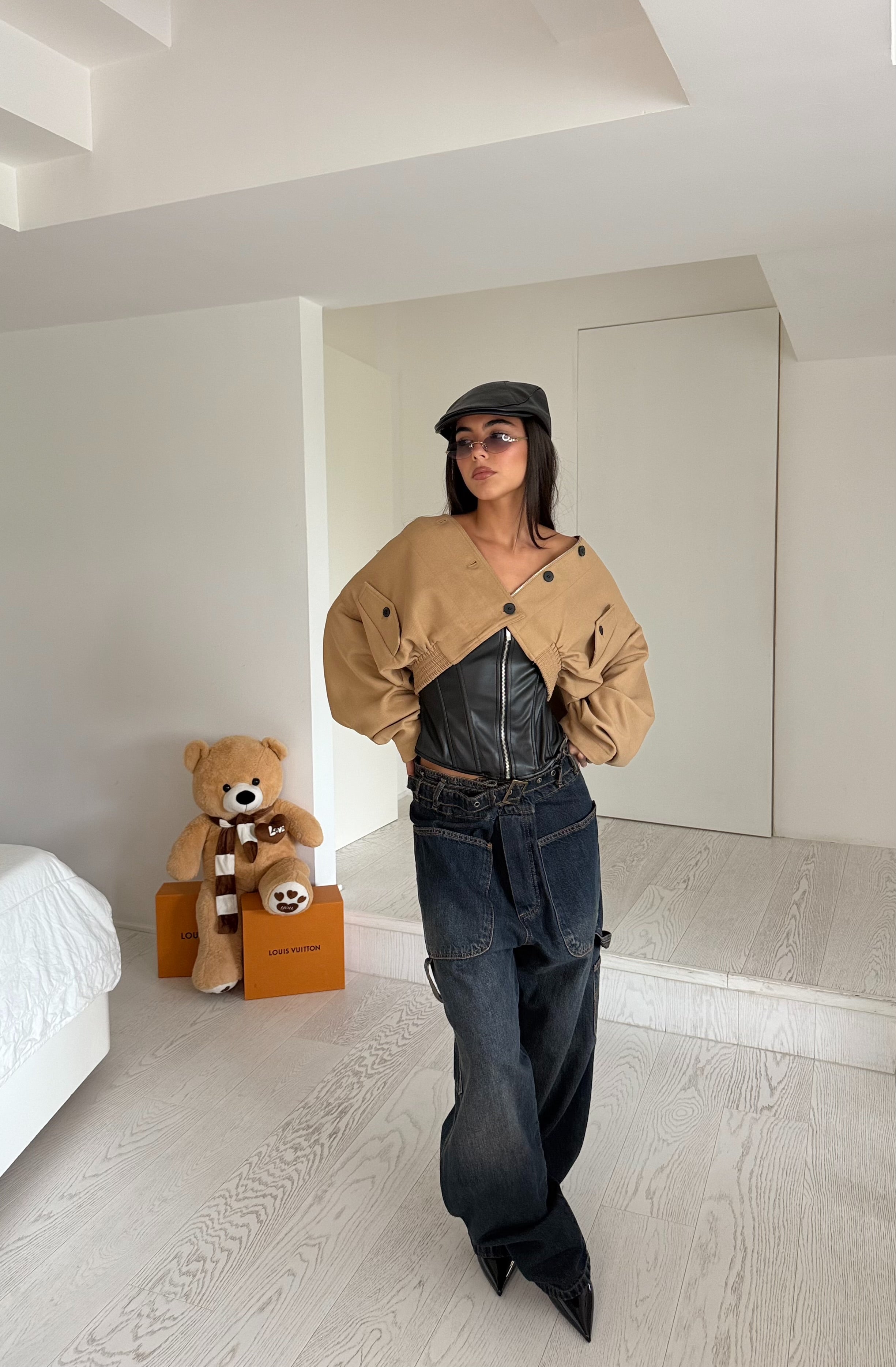 Jeans cargo sfumato by lumina