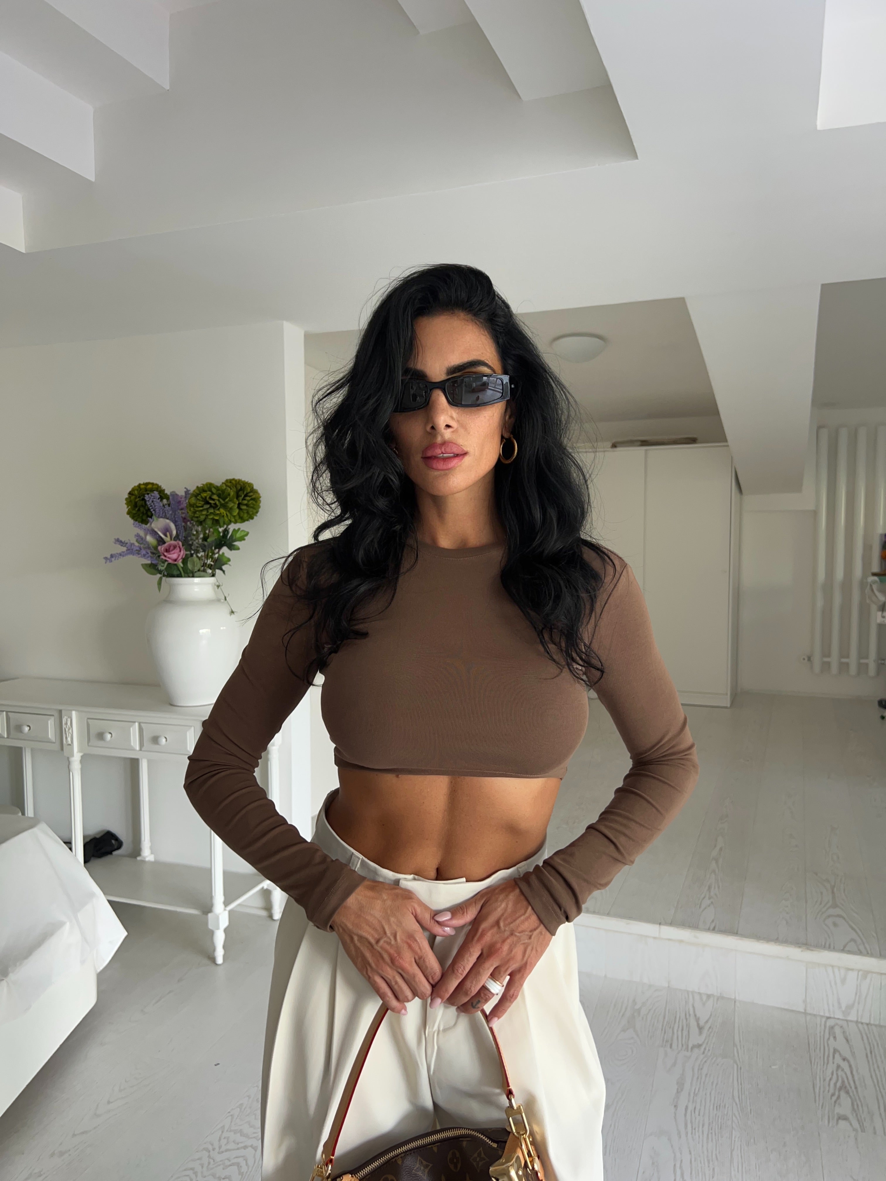 T-Shirt crop by lumina(5colori)