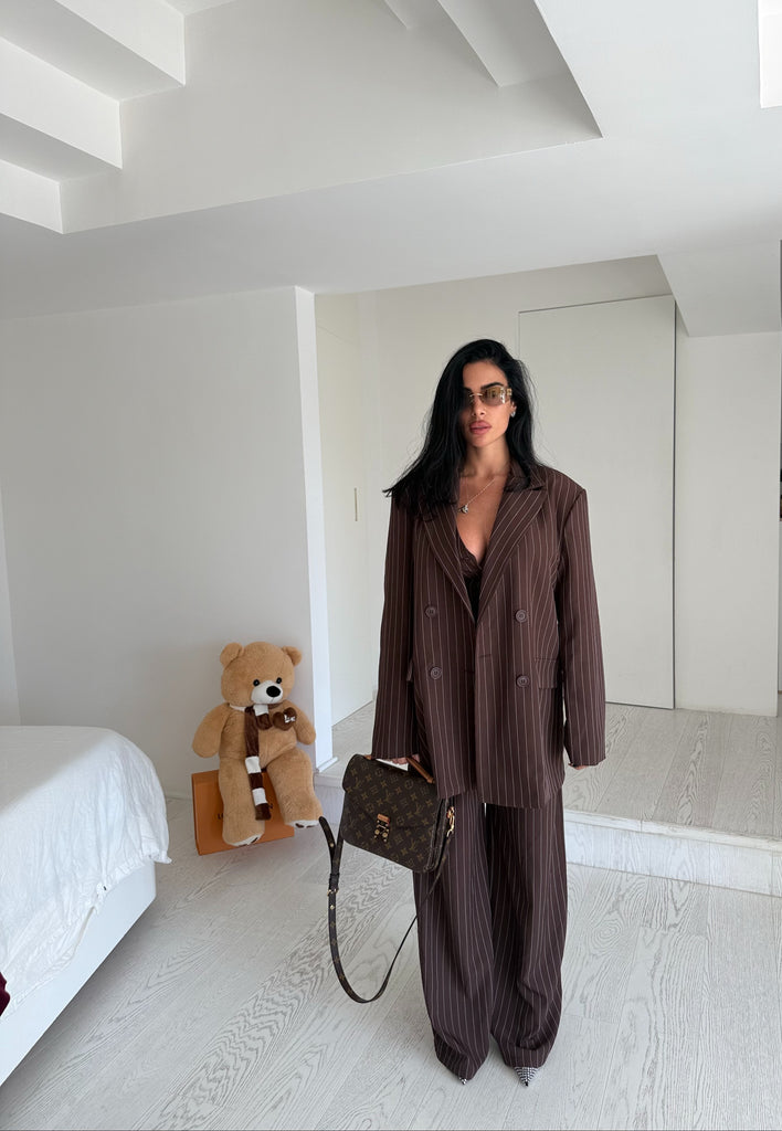 Tailleur gesso Brown