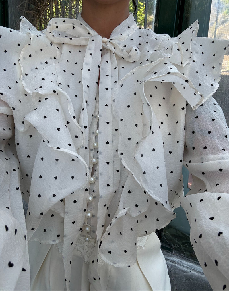 Camicia cuoricini