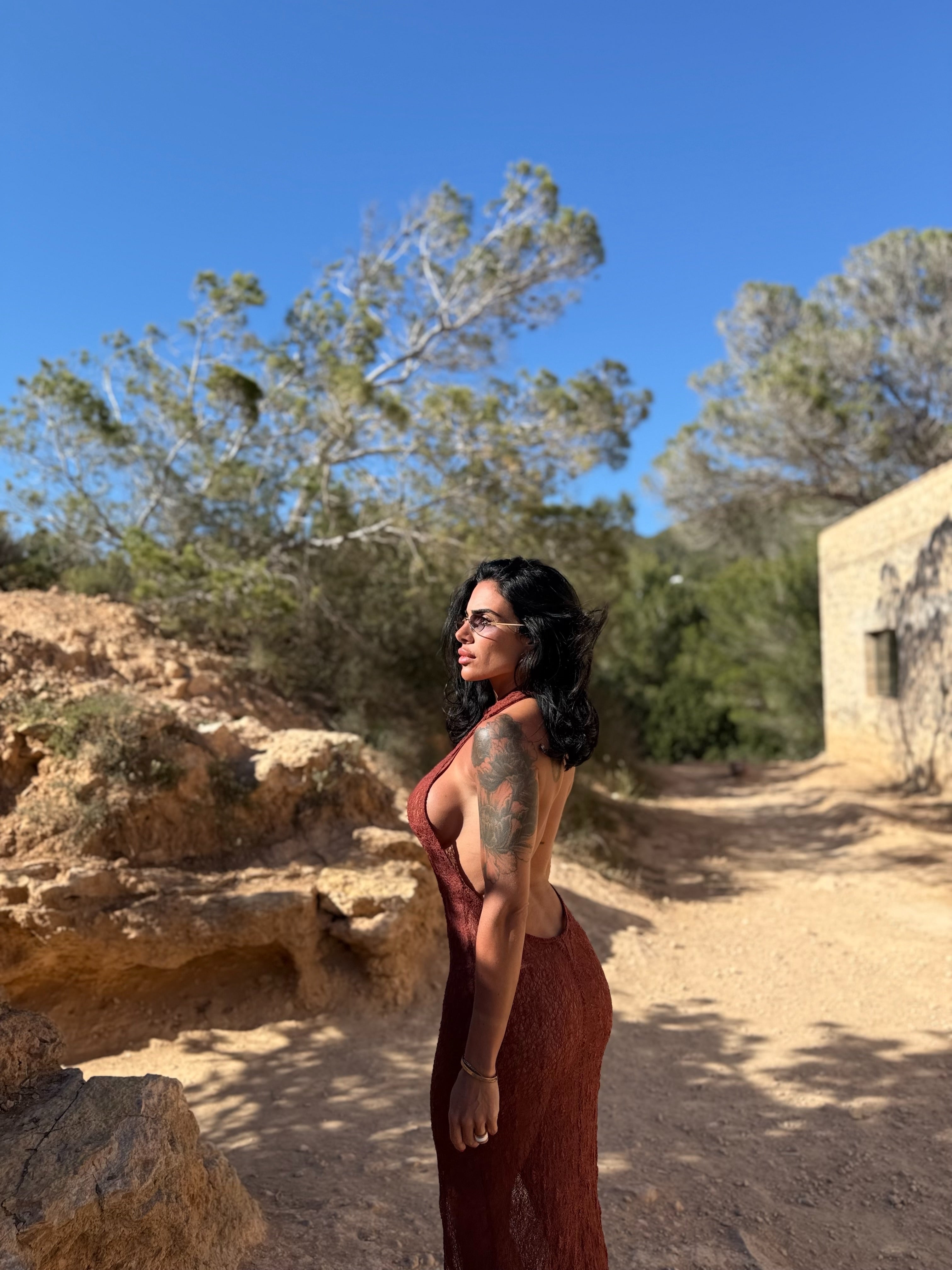 Longdress Caleta Terra