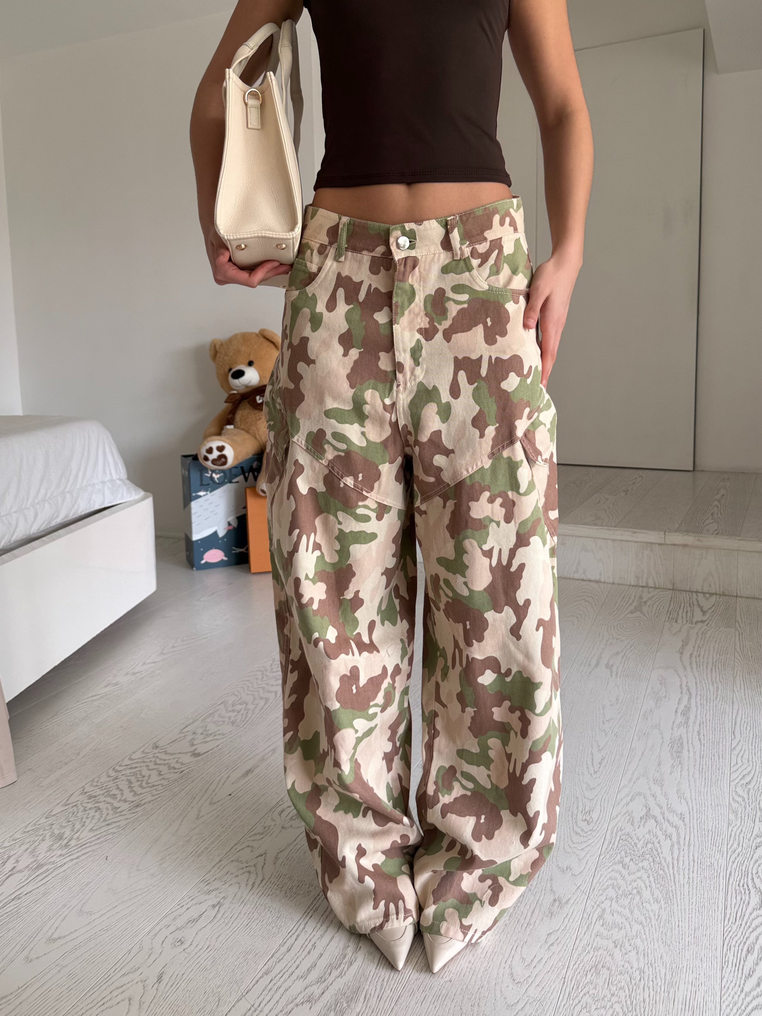 Jeans Camouflage by lumina(2colori)