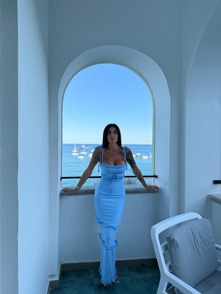 Abito Beatrice azul