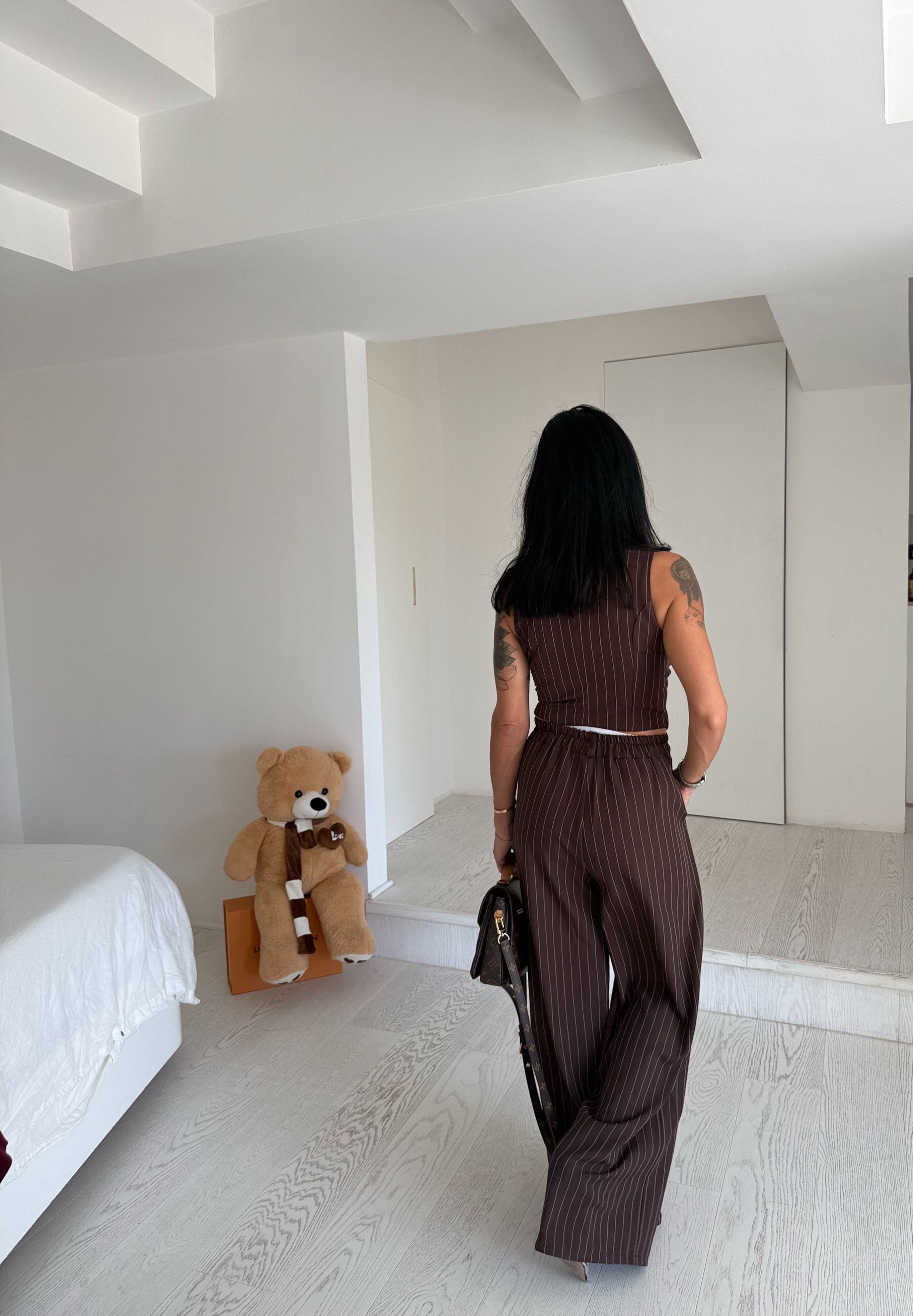 Tailleur gesso Brown