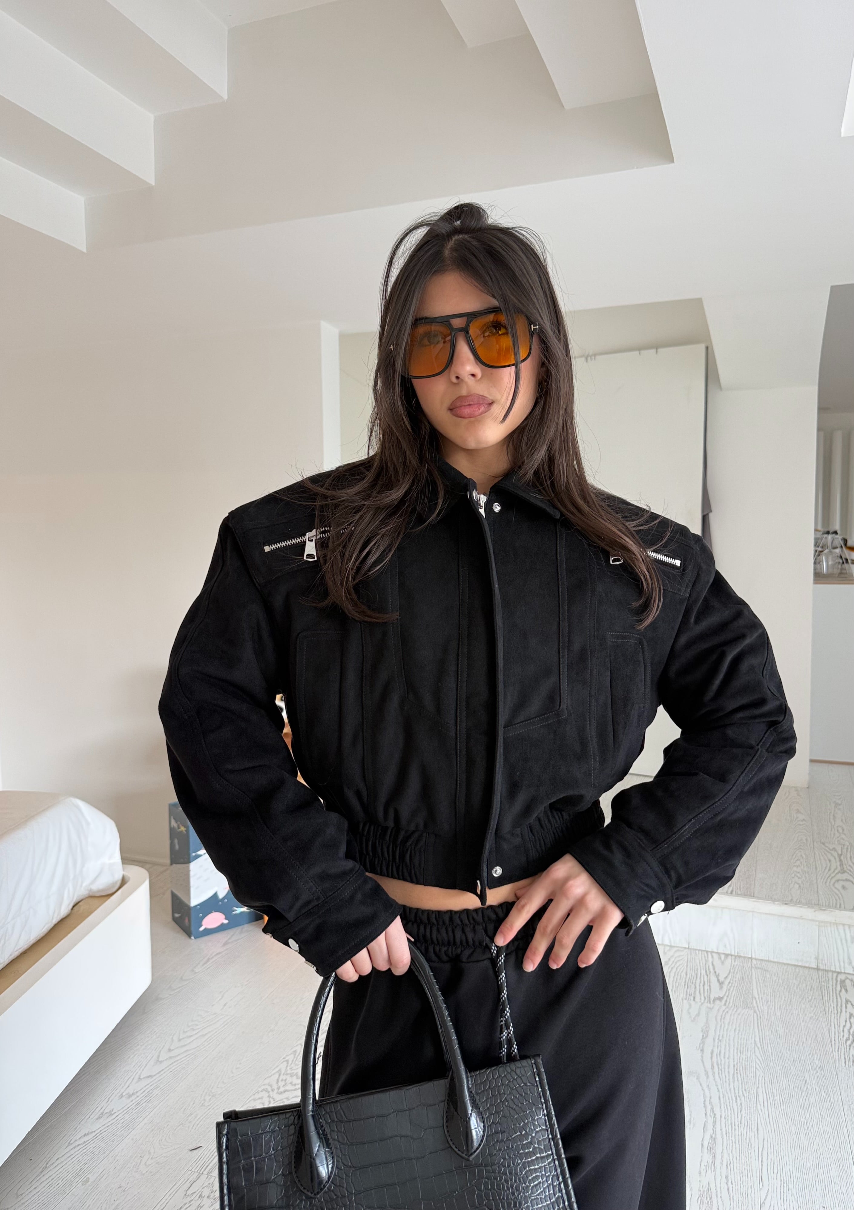 Giubbotto Federica black