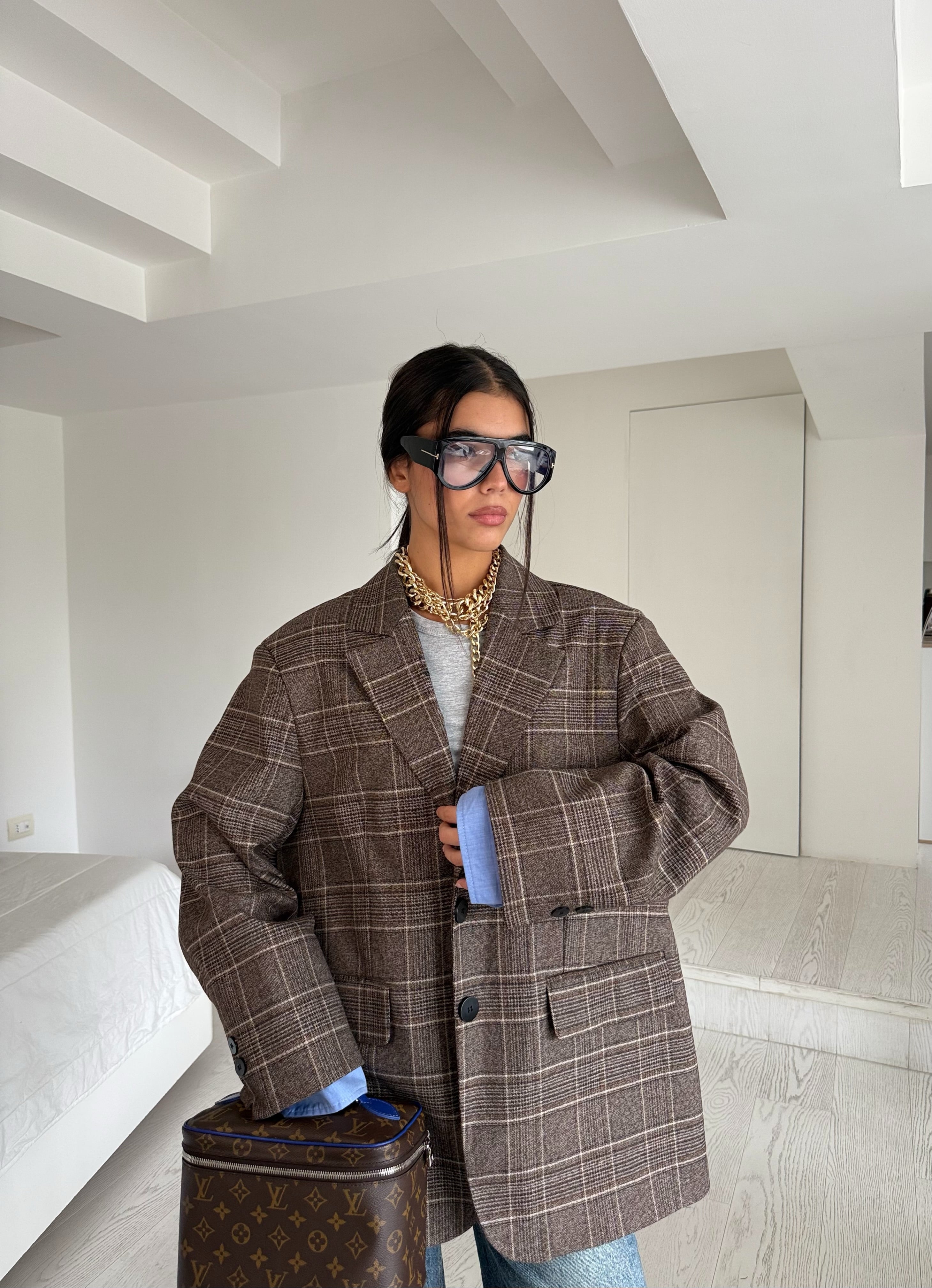 Blazer quadri by lumina