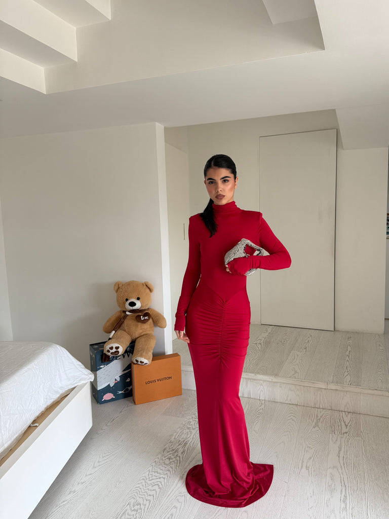 Longdress rouge