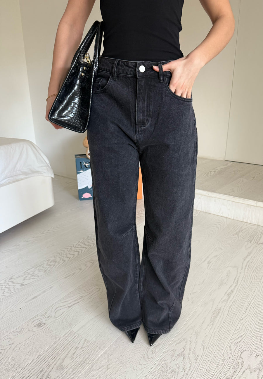 Jeans black by lumina