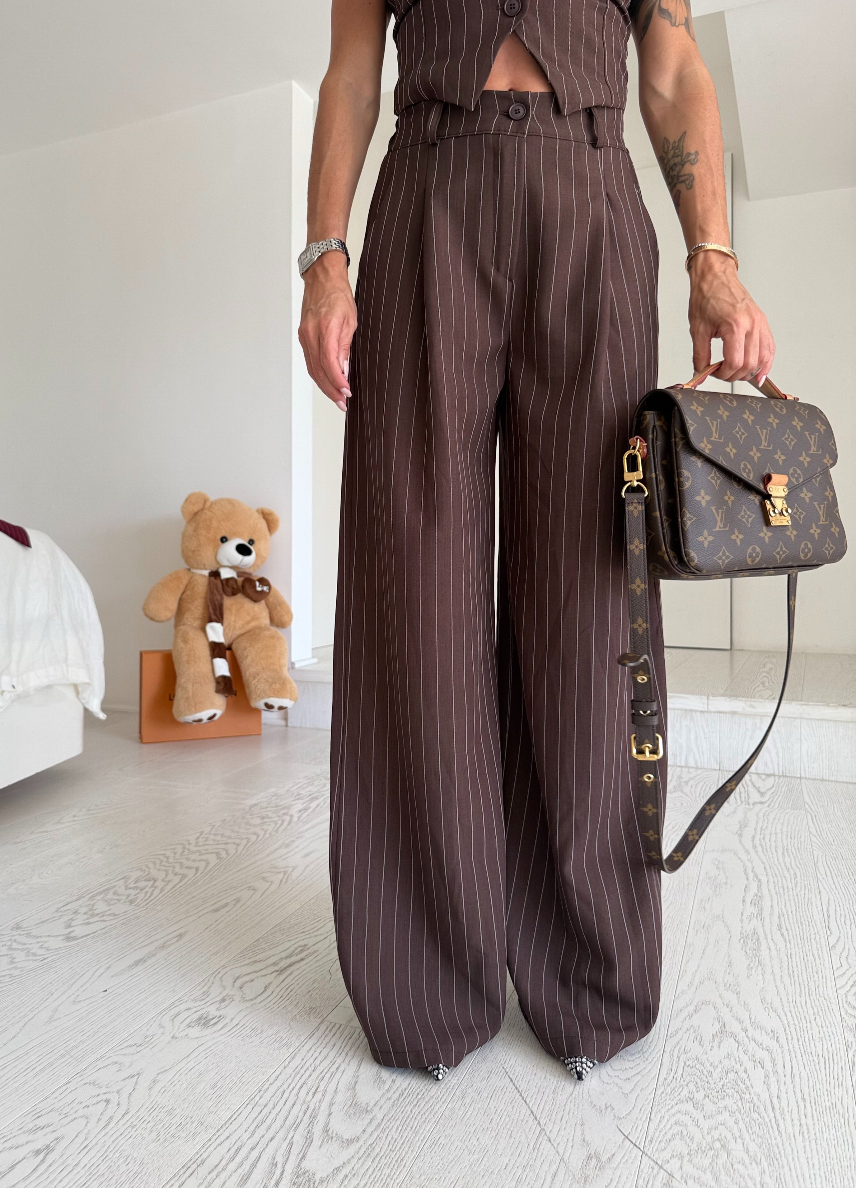 Tailleur gesso Brown