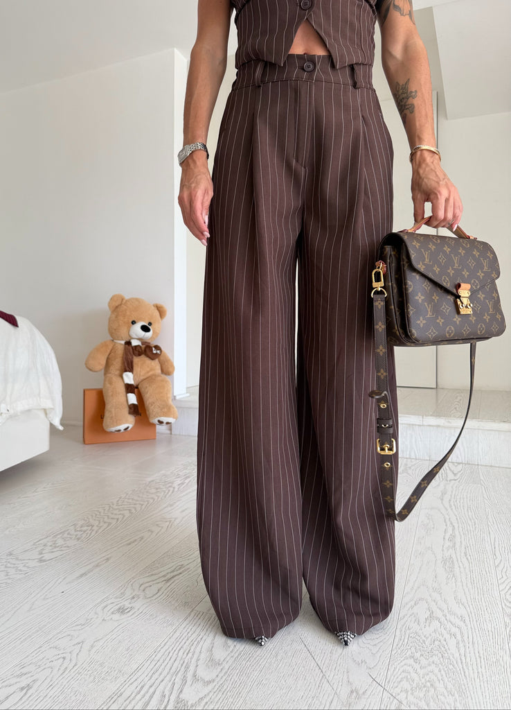 Tailleur gesso Brown