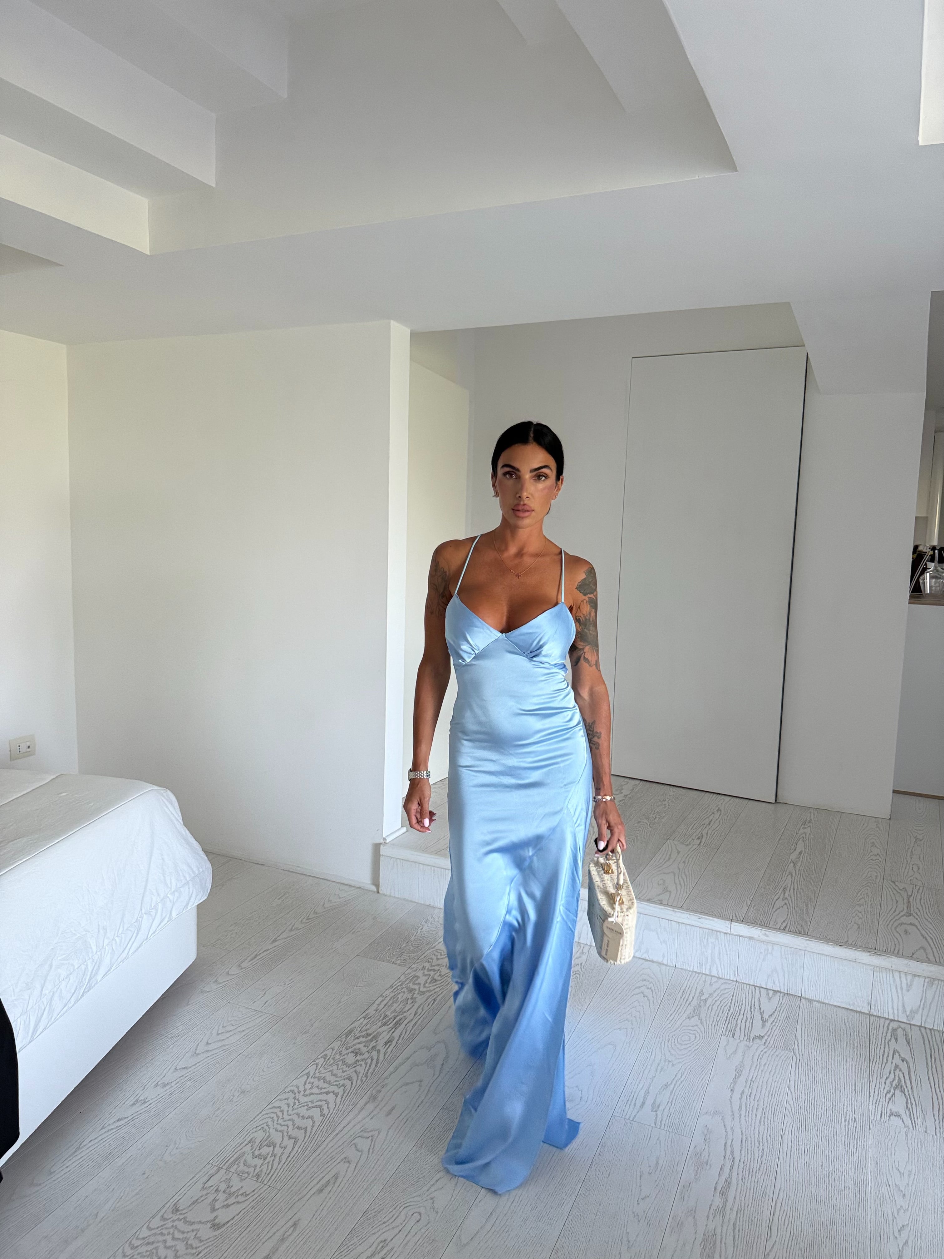 Abito marina azzurro