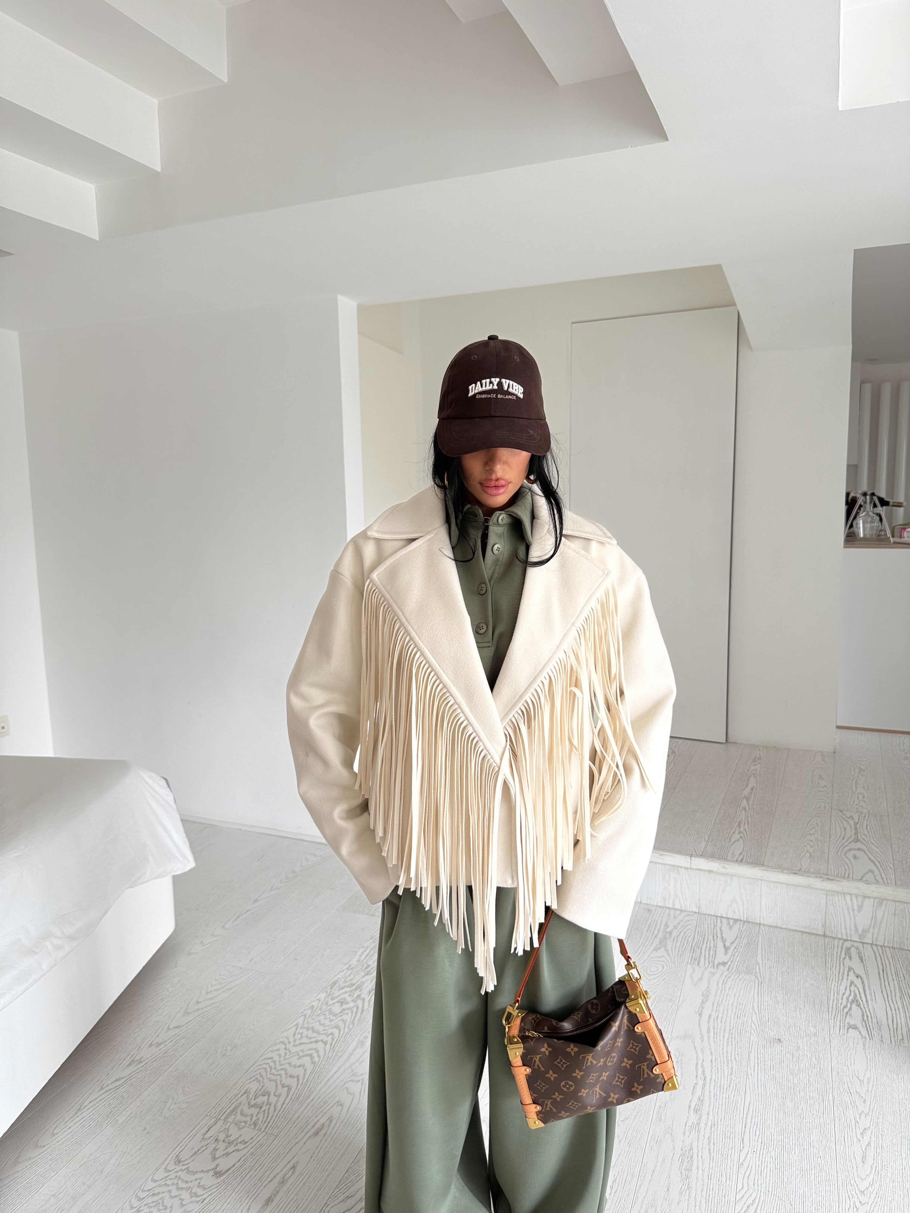 Giubbotto frange by lumina