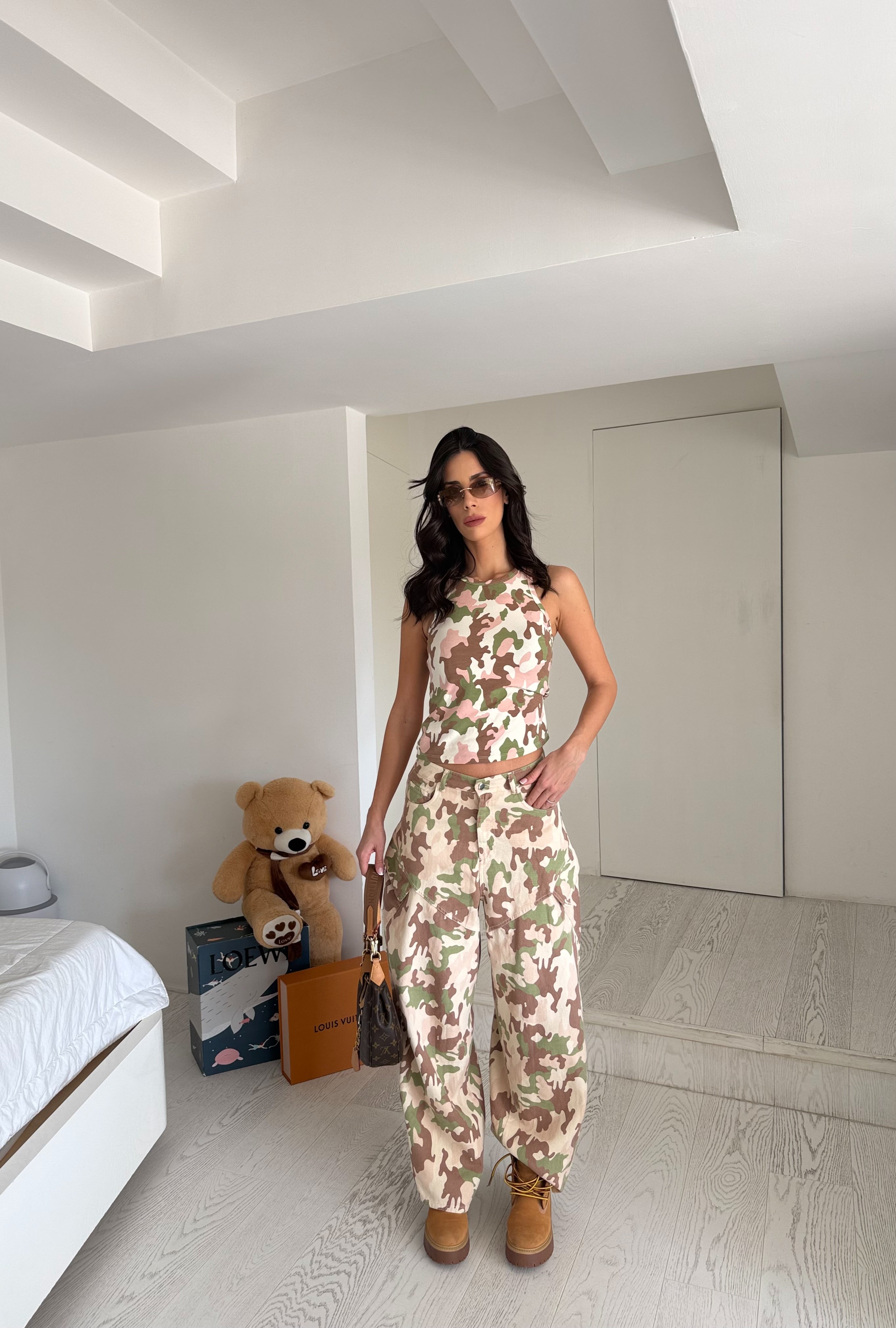 Jeans militare By lumina(2colori)