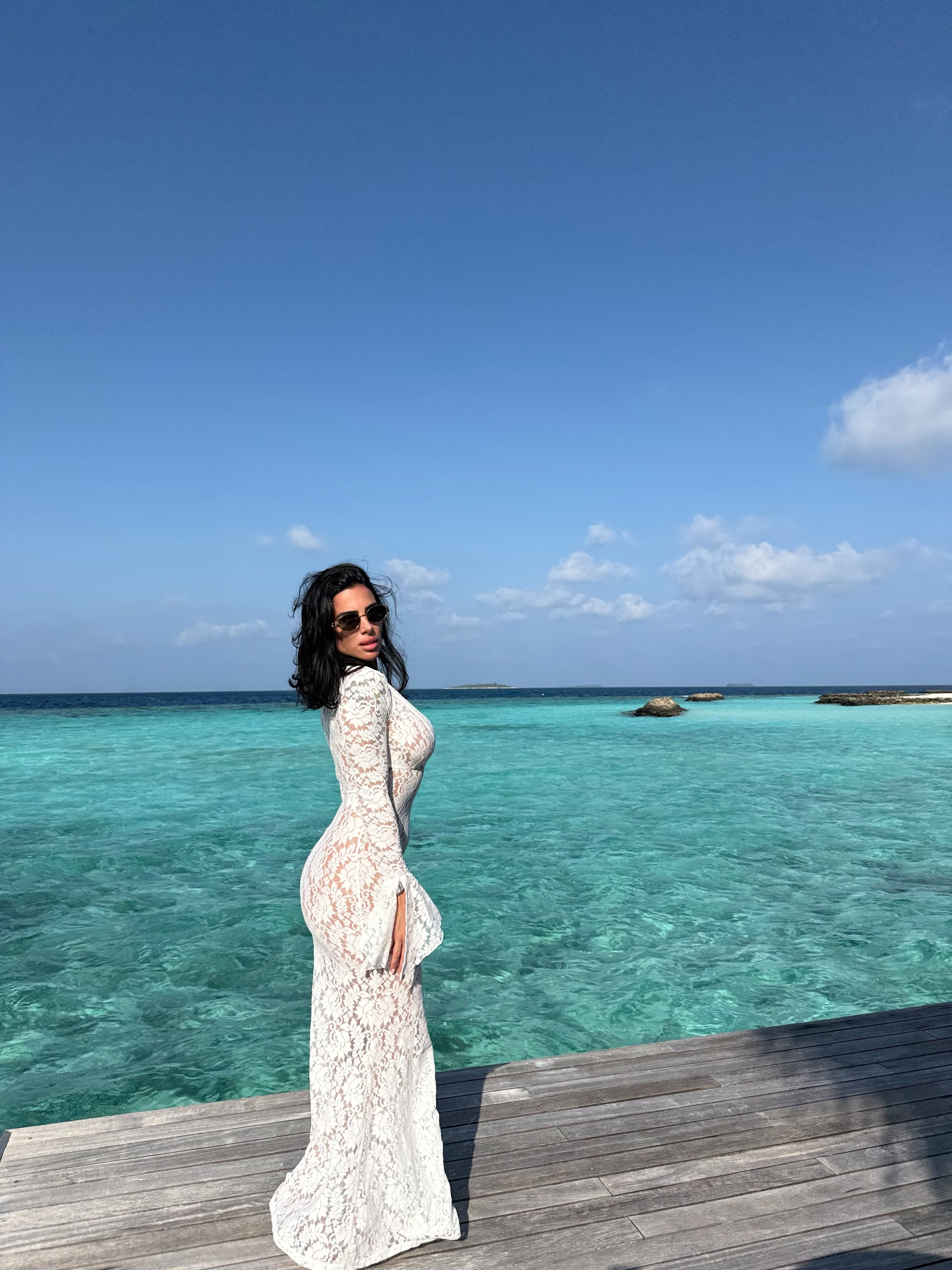 Longdress paradise WHITE