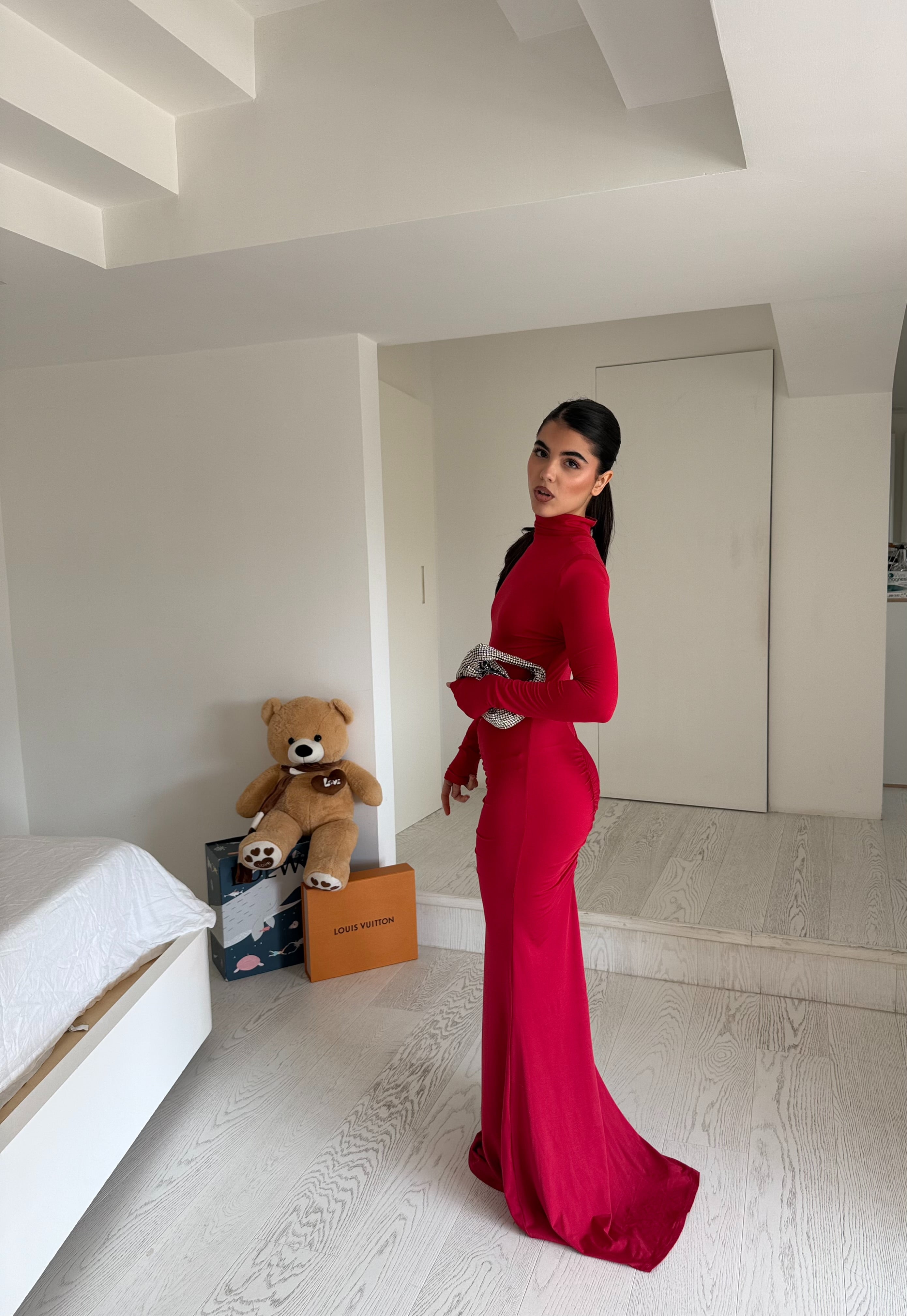 Longdress rouge