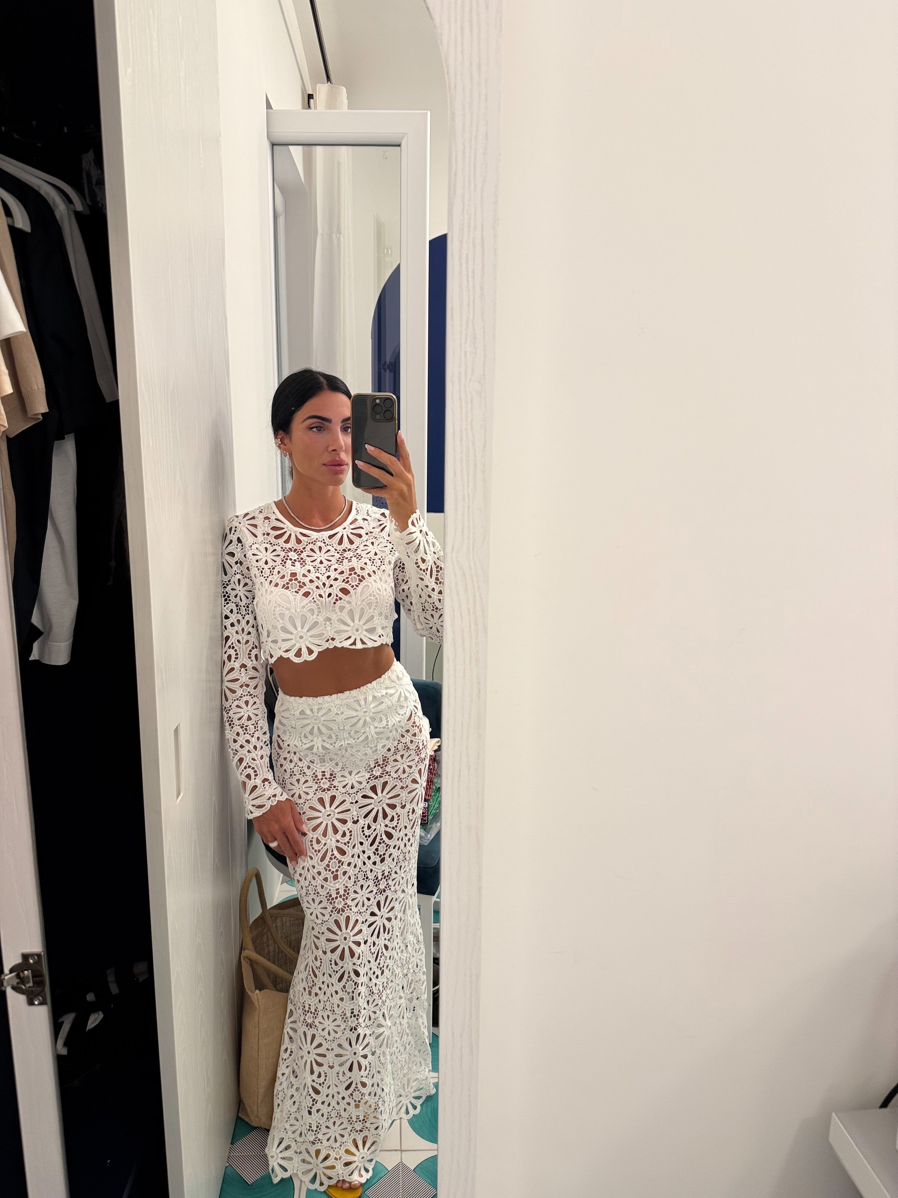 Coordinato macramé