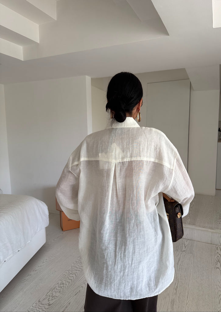 Camicia panna lumina