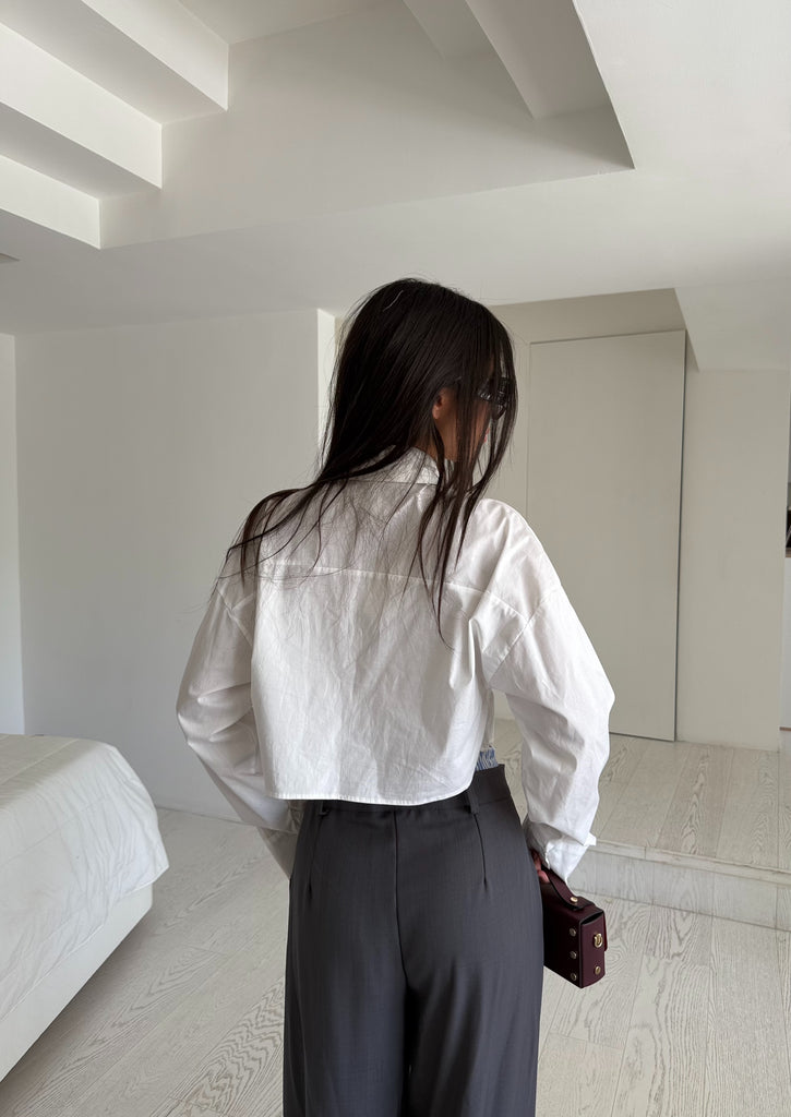 Camicia crop Simply