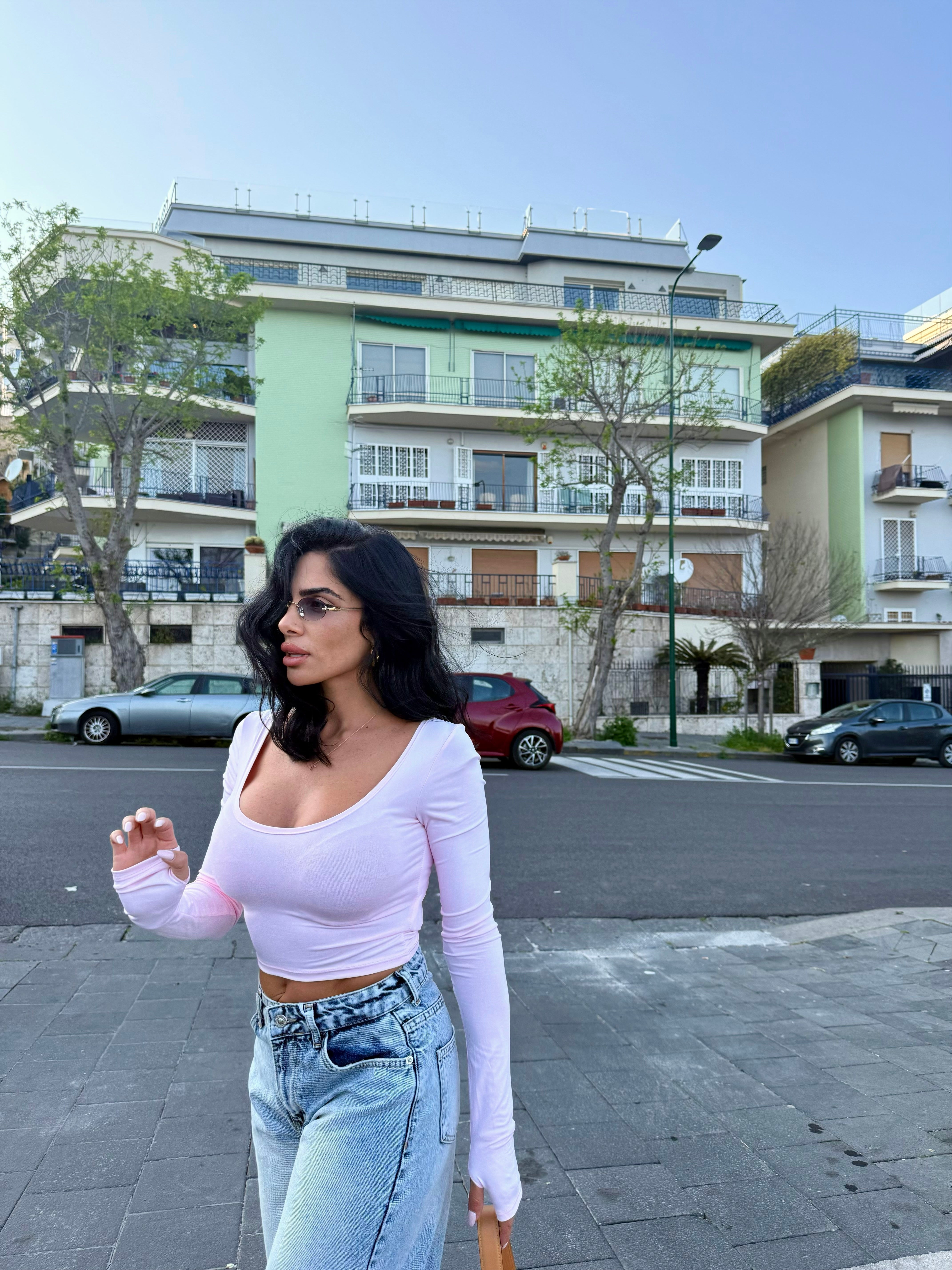 Maglia crop gina(3 colori)