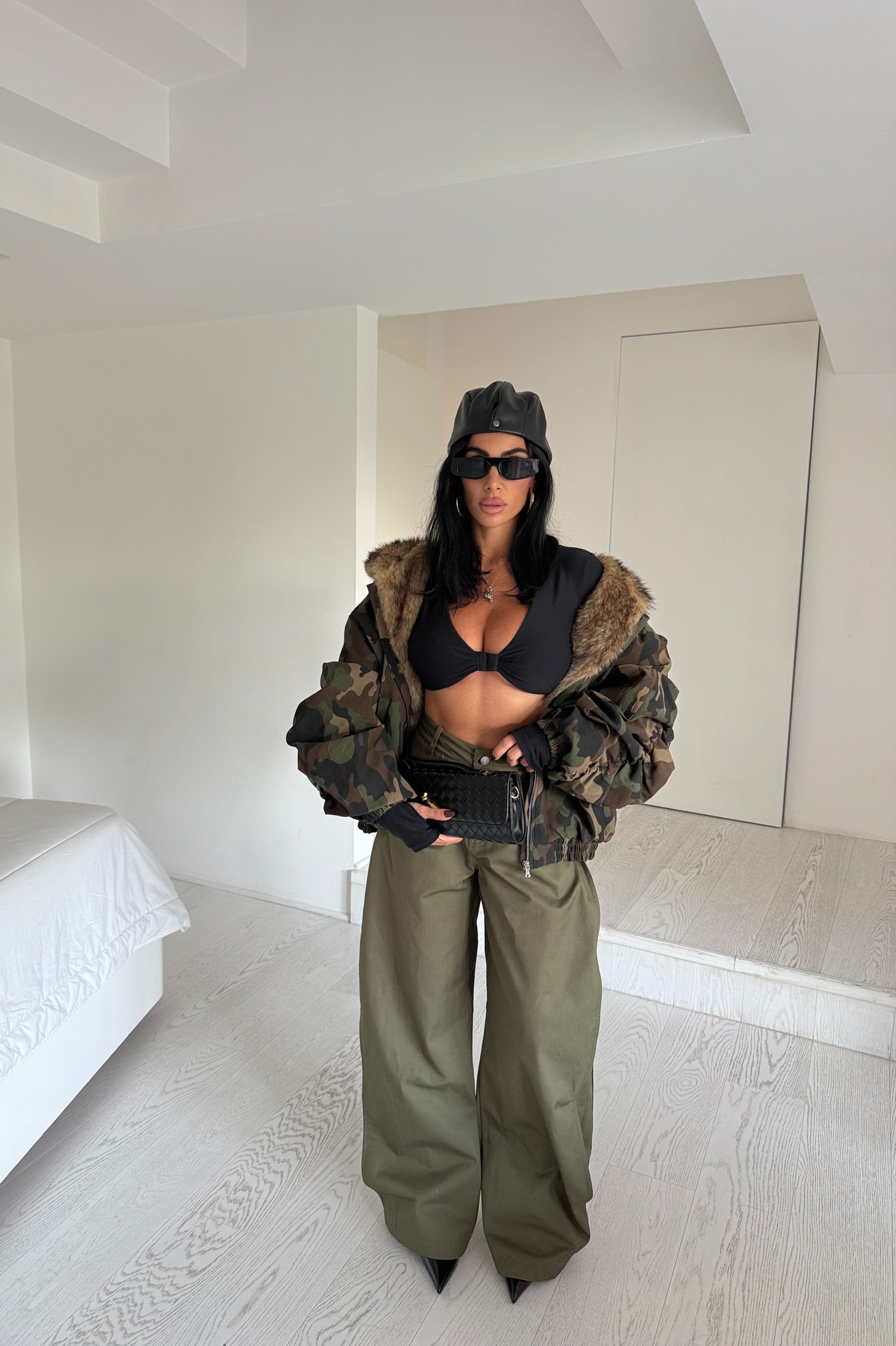 Giubbotto Camouflage lumina