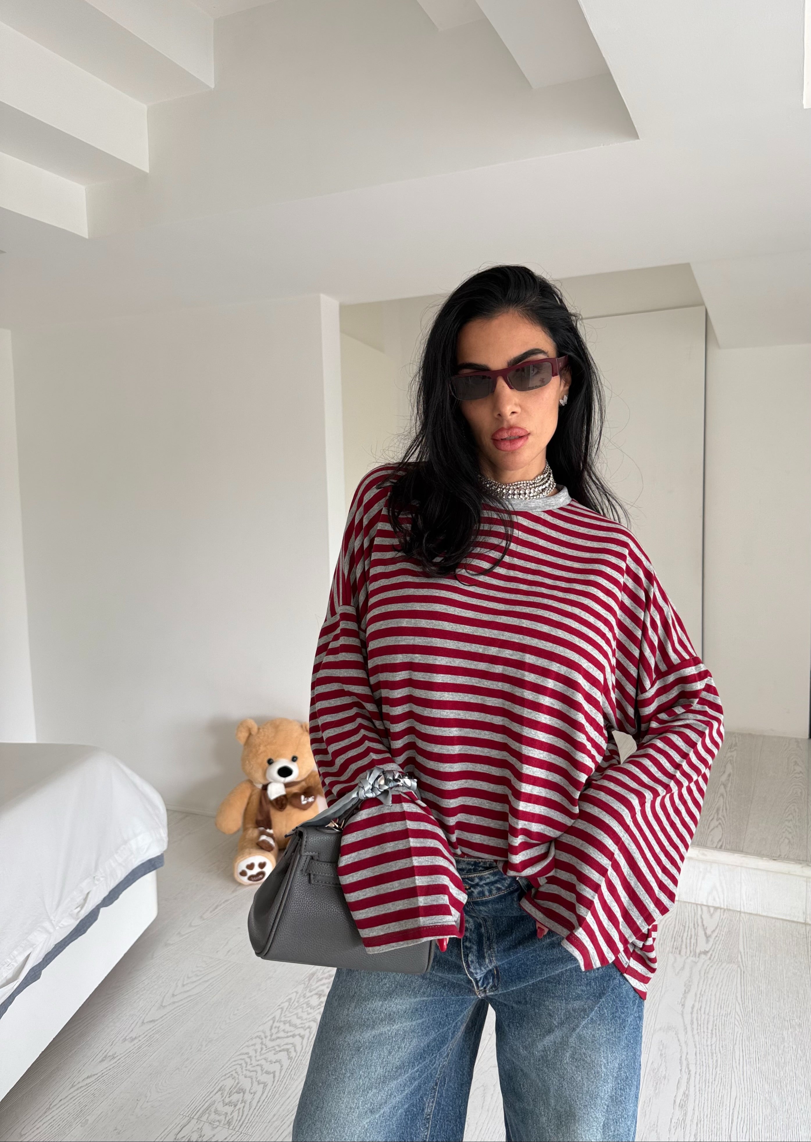 Maglia a righe(2colori)