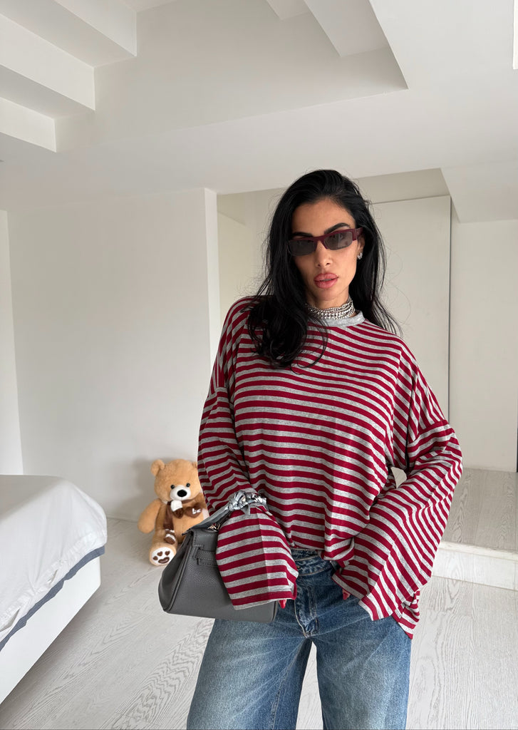 Maglia a righe(2colori)