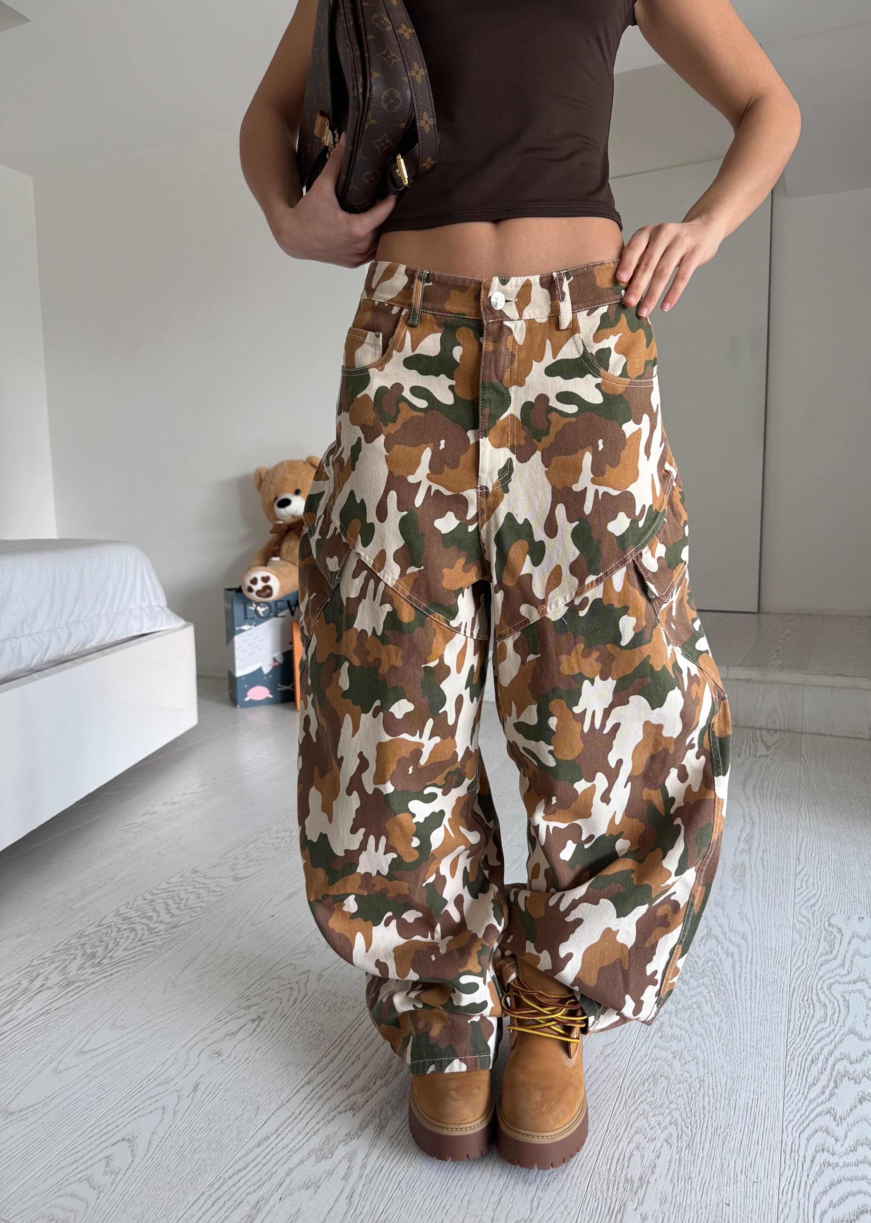 Jeans Camouflage by lumina(2colori)