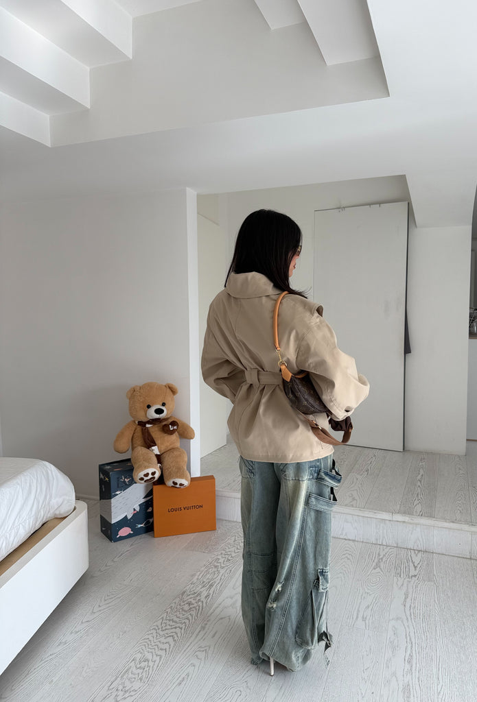 Trench midi Nora beige