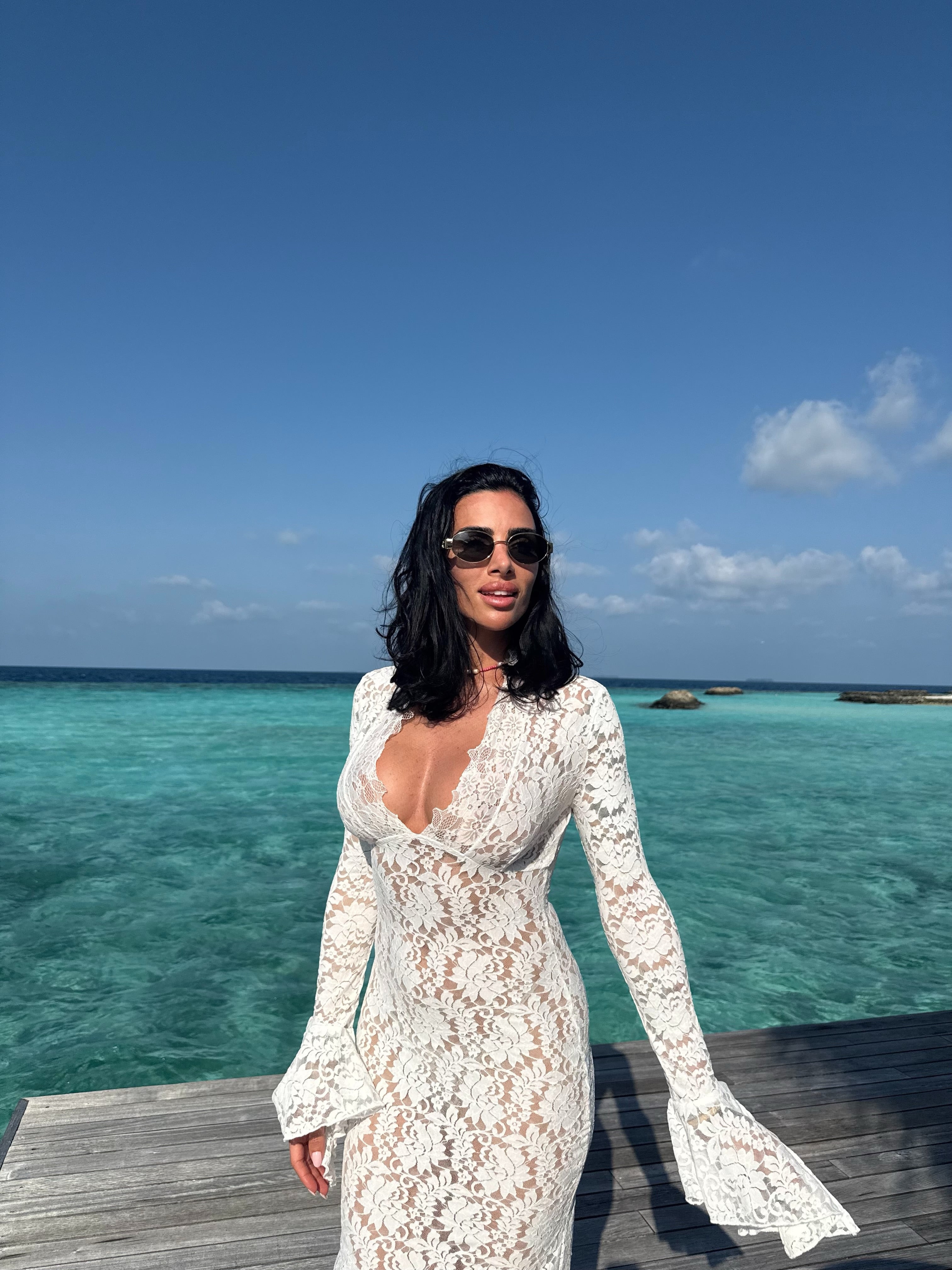 Longdress paradise WHITE