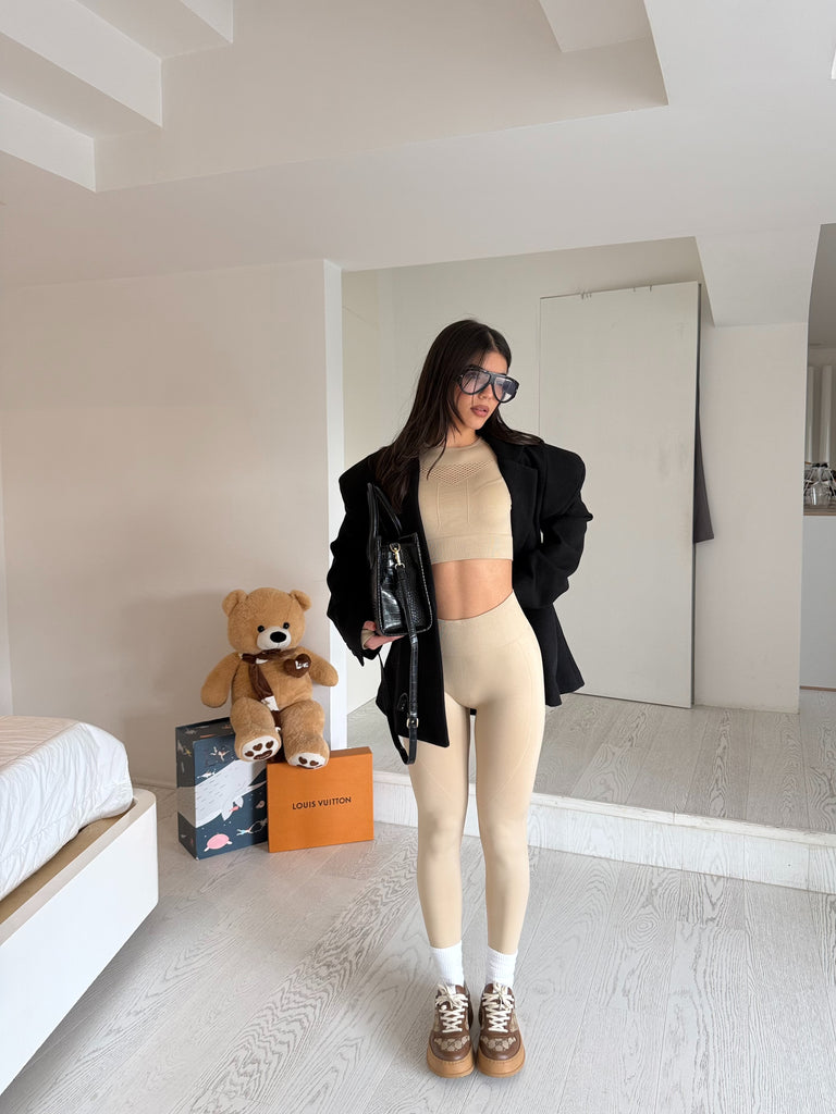Coord francy beige