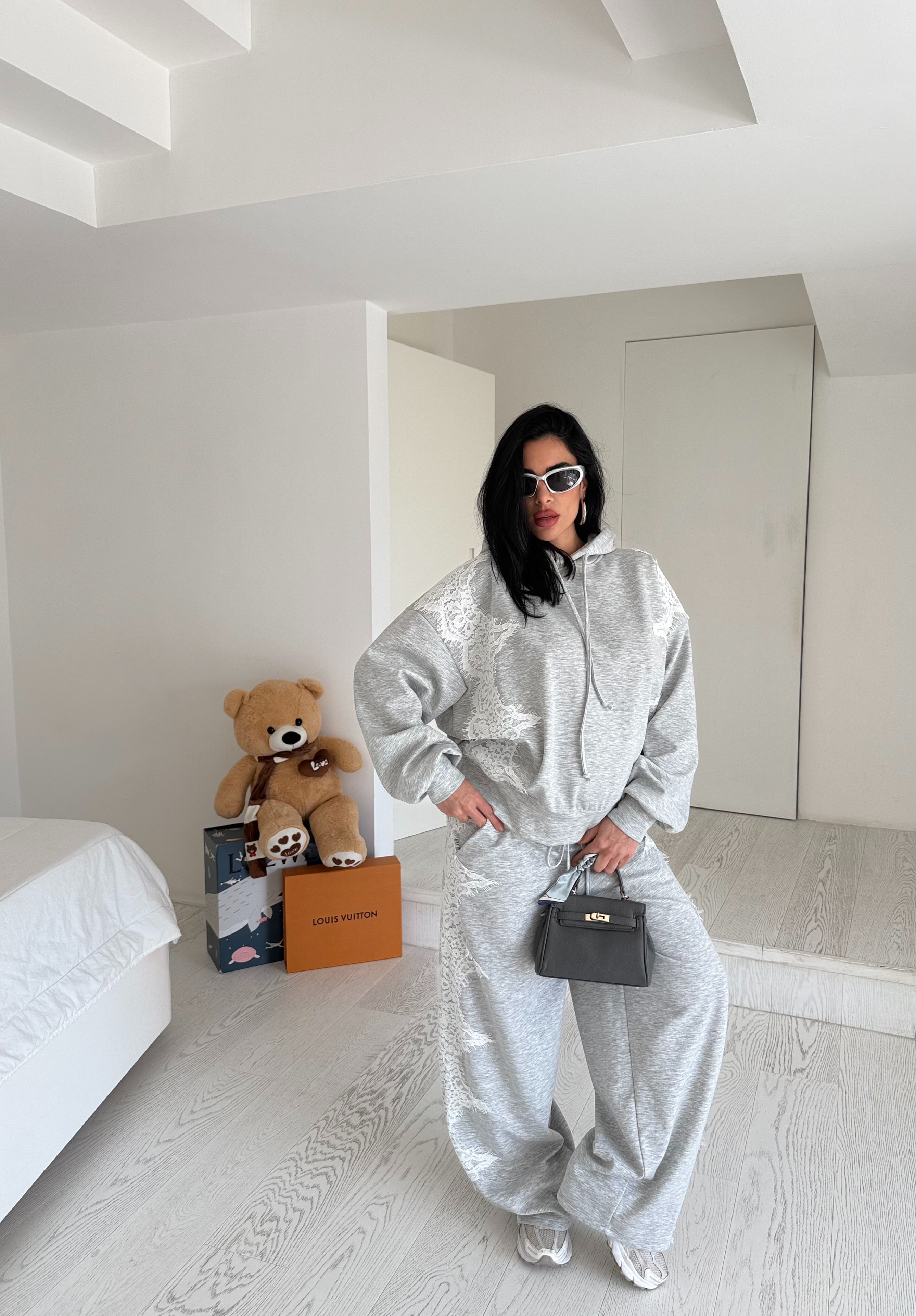 Coord merletto Grey by lumina