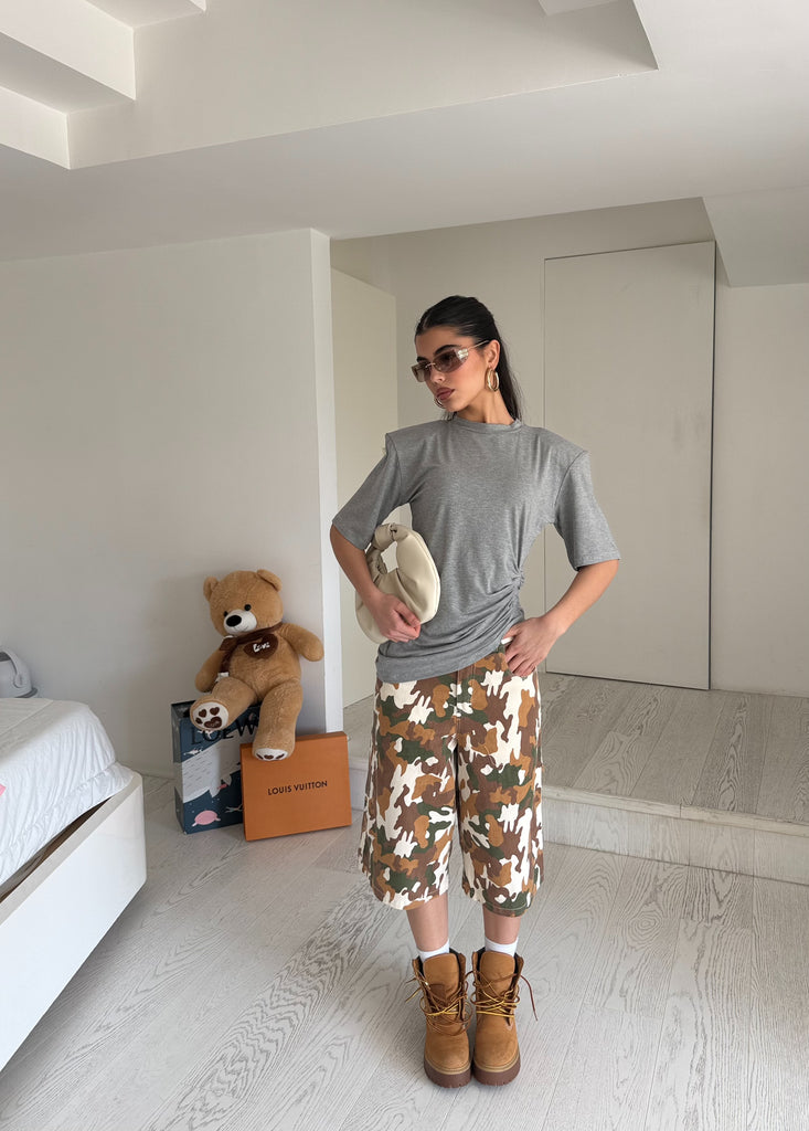 Bermuda jeans by lumina(2 colori)